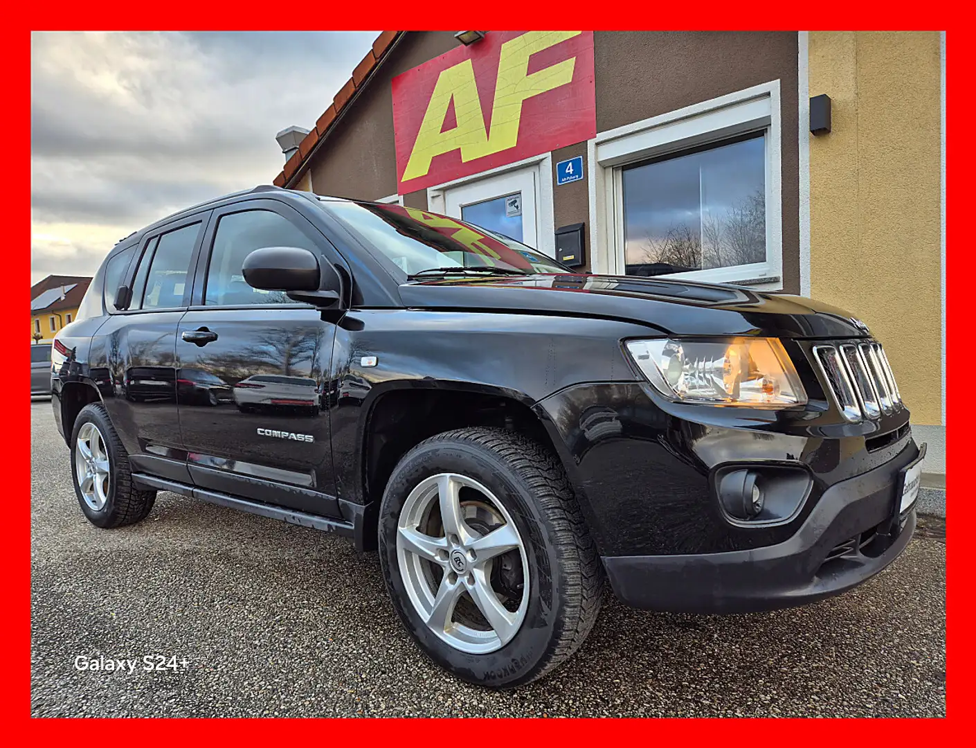 Jeep Compass 2,2 CRD Sport 2WD Schwarz - 1