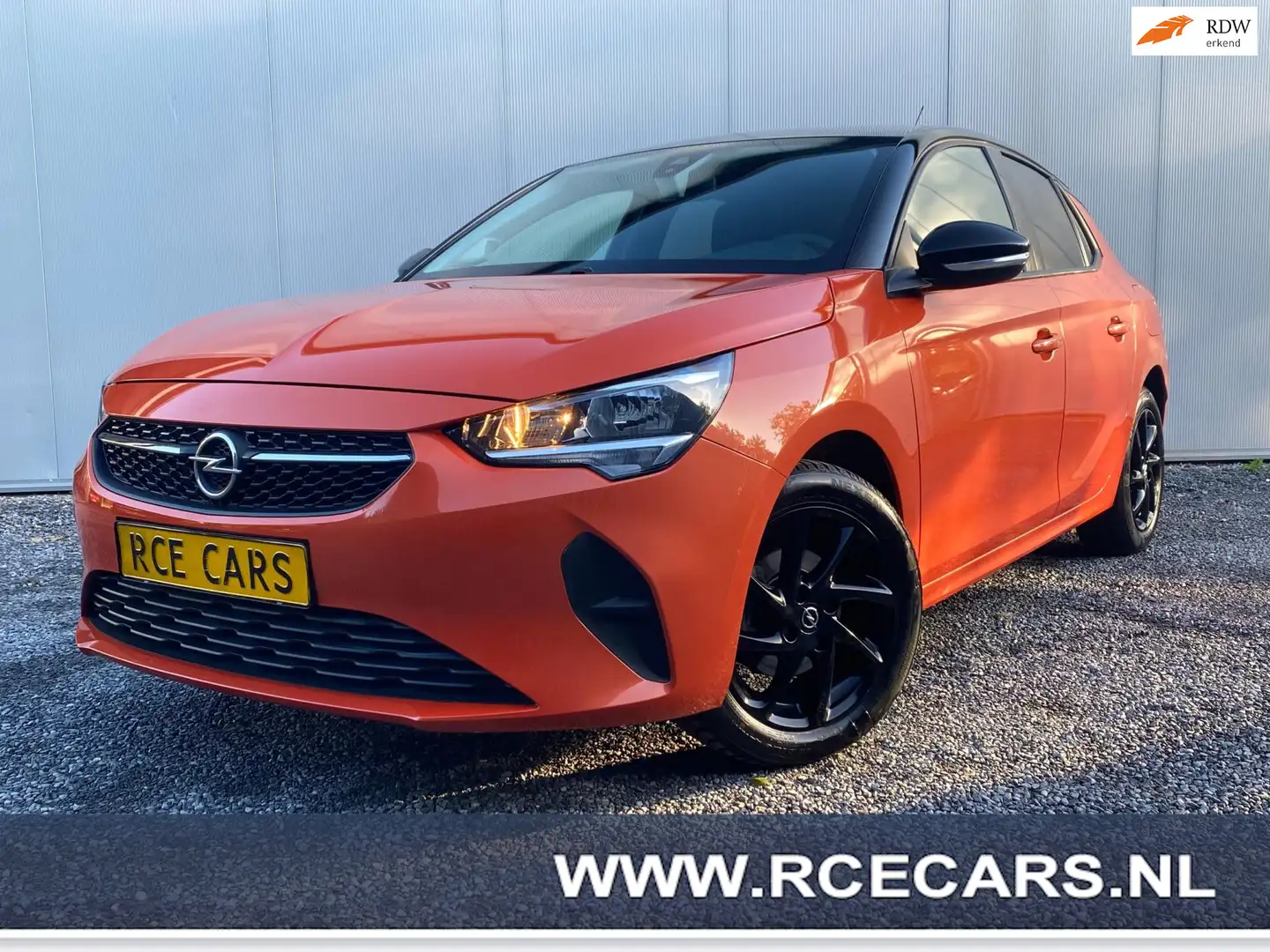 Opel Corsa 1.2 Edition Cruise Laneassist Blueth Clima PDC Cam Oranje - 1