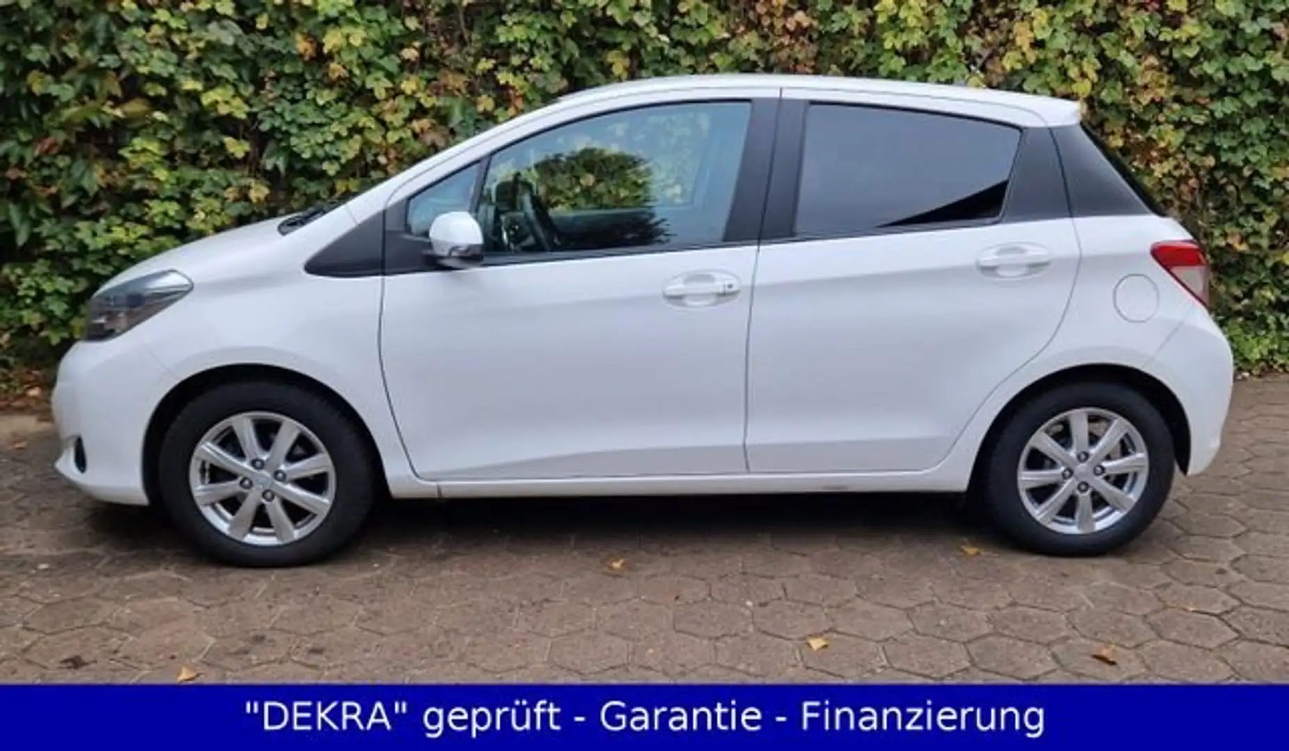 Toyota Yaris 1.0 "Edition" 2.Hd. 39.000 KM/KAMERA/Klima/HU Neu Weiß - 2
