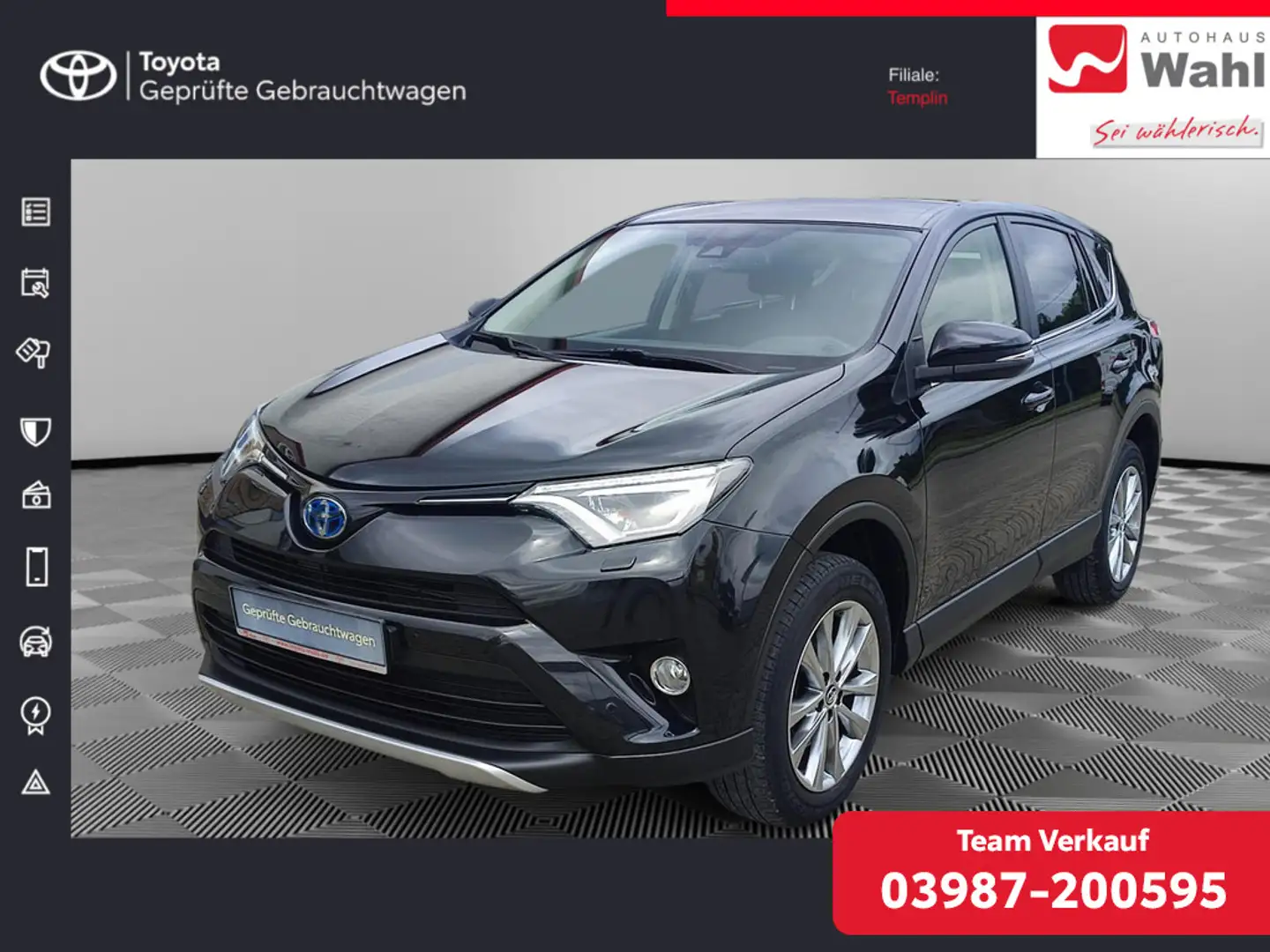 Toyota RAV 4 Noir - 1