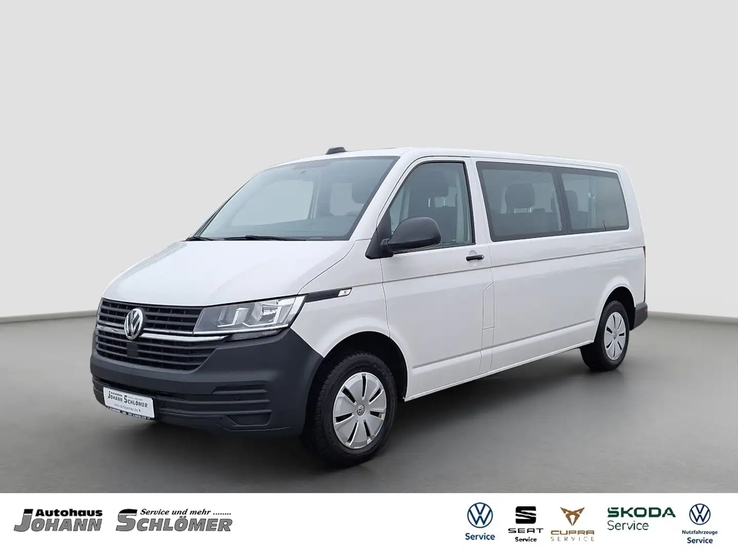Volkswagen T6.1 Kombi 2.0 TDI langer Radstand LR NAVI PDC AHK KLIMA TEMP Blanc - 1