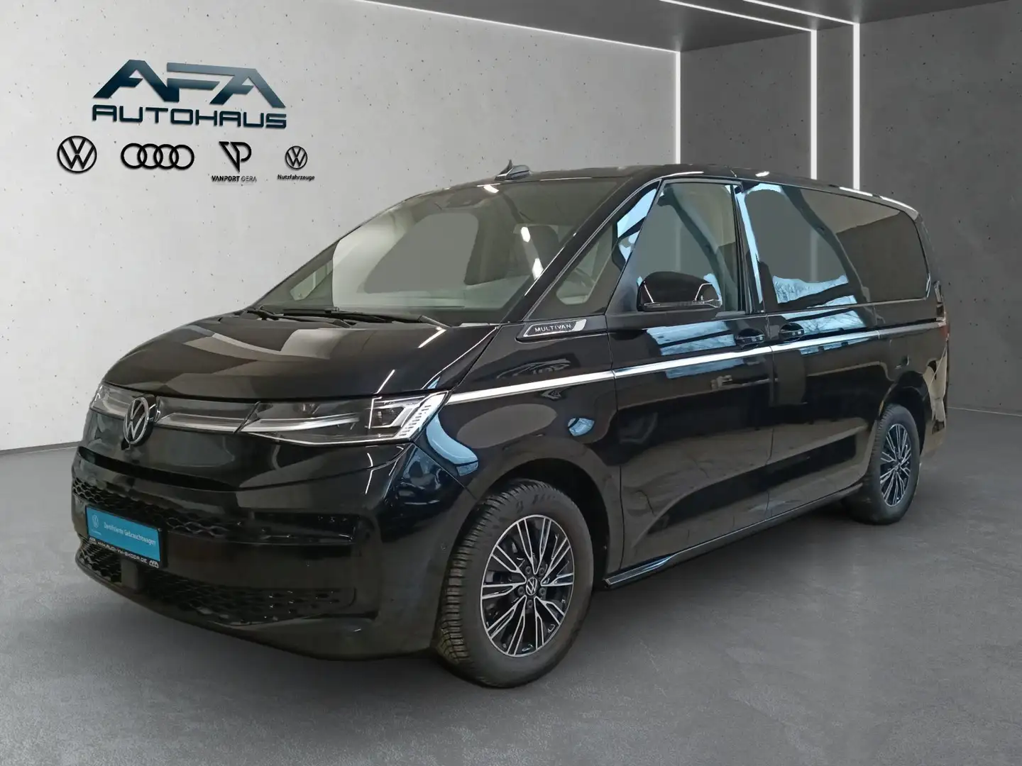 Volkswagen T7 Multivan 2.0TDI STYLE lang DSG LED*NAV*AHK*ACC Schwarz - 2
