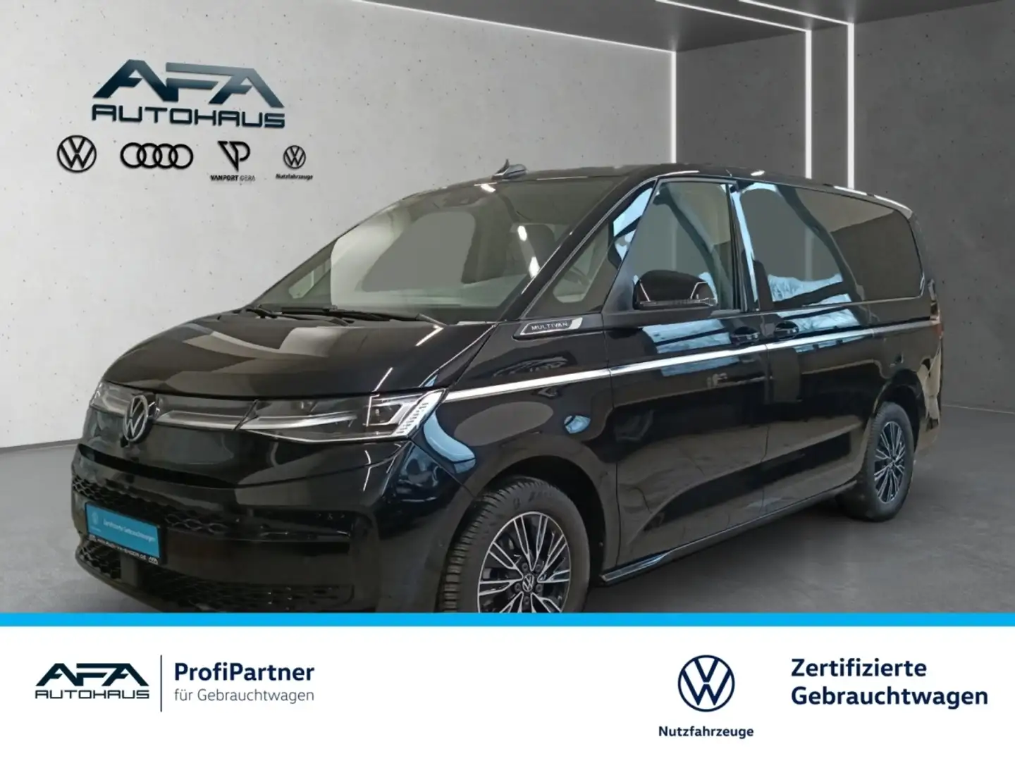 Volkswagen T7 Multivan 2.0TDI STYLE lang DSG LED*NAV*AHK*ACC Schwarz - 1