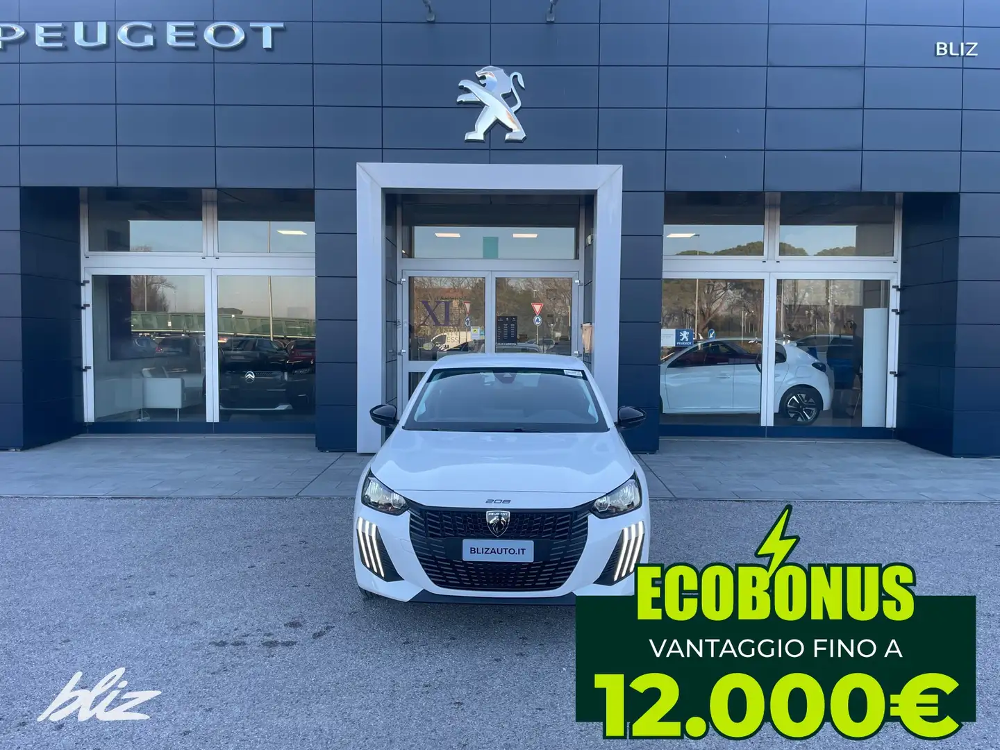 Peugeot 208 50 kwh style Bianco - 2