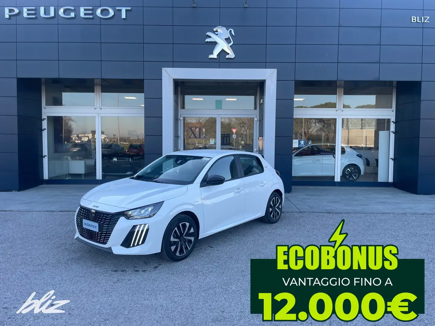 Peugeot 208 50 kwh style Bianco - 1