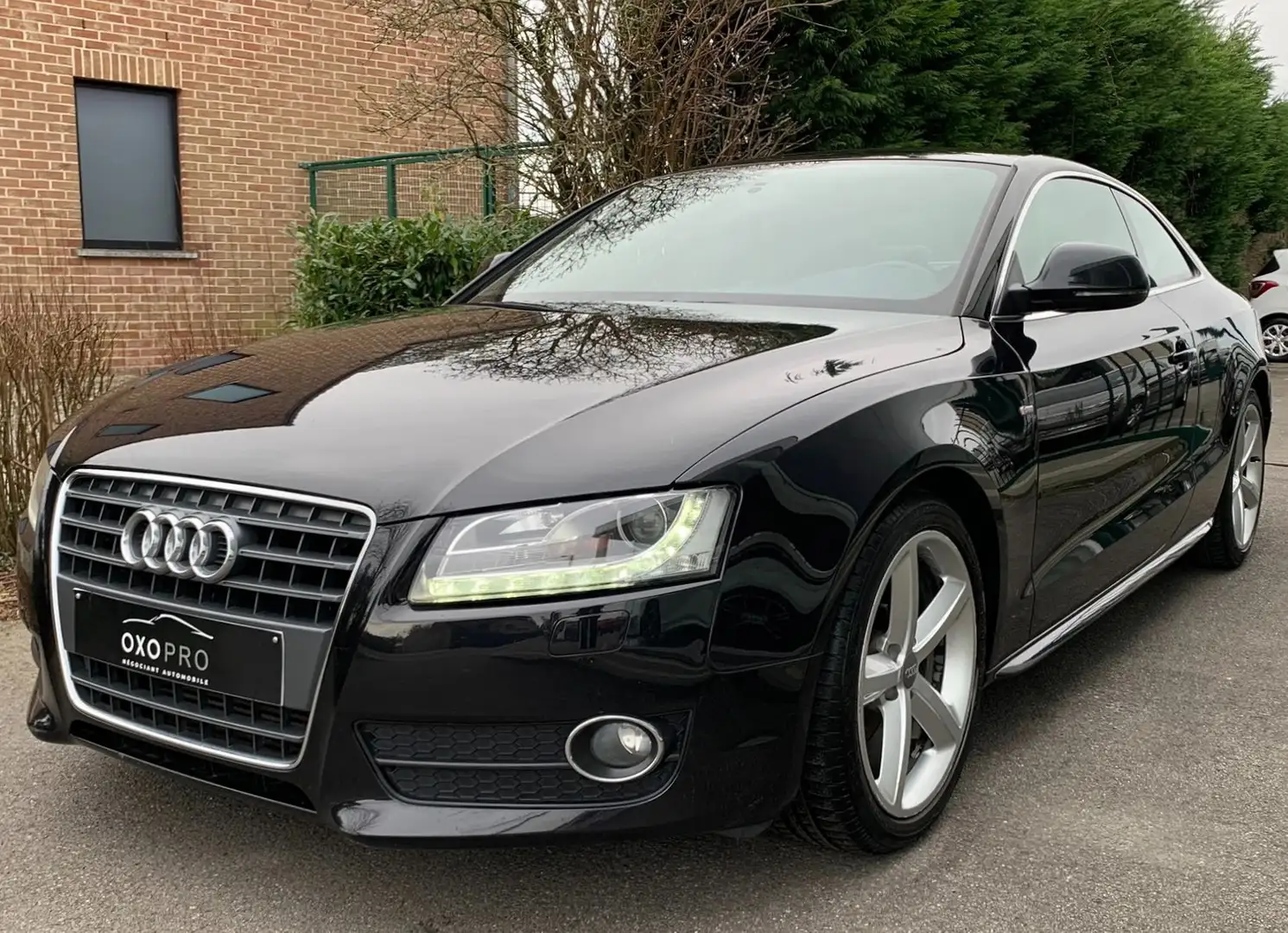 Audi A5 2.0 TFSI / 3x S Line / Boite Auto / Xenon / Cuir / Zwart - 2