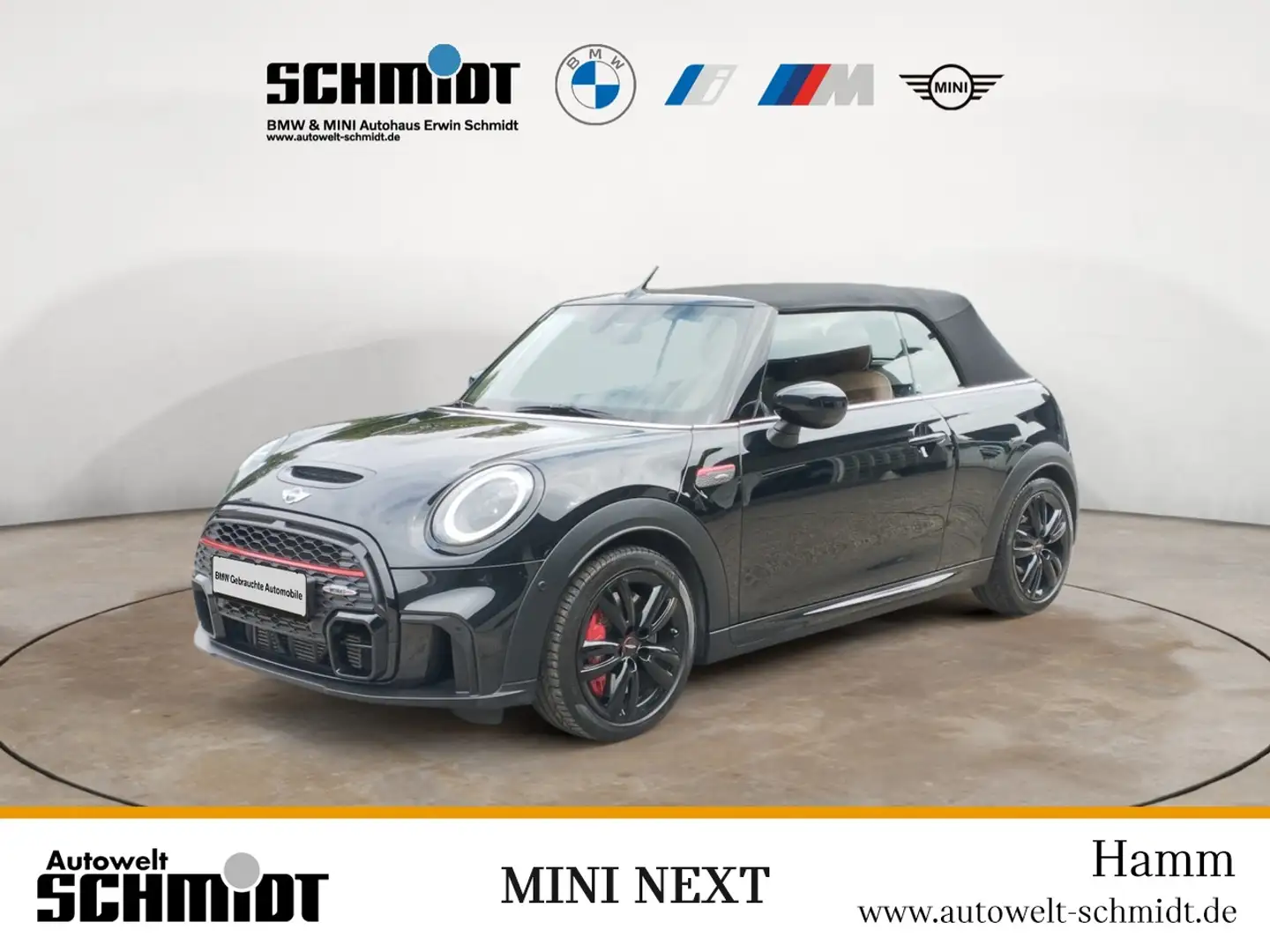 MINI John Cooper Works JCW Cabrio Trim + 2Jahre-BPS.-GARANTIE Schwarz - 1