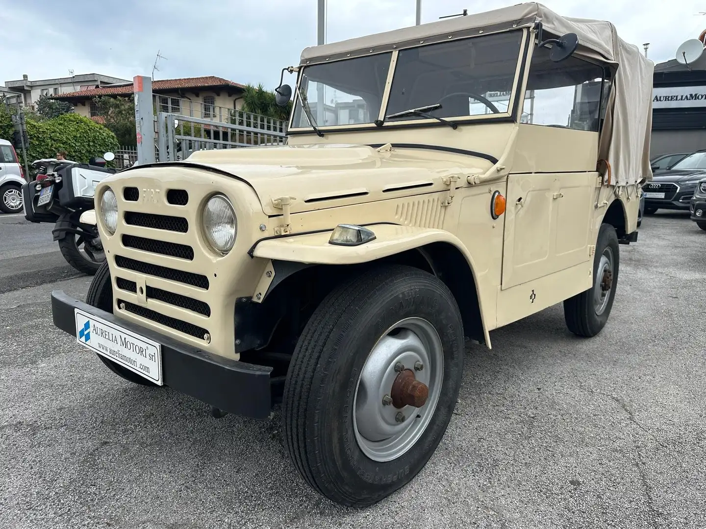 Fiat Campagnola AUTOCARRO RESTAURO COMPLETO MOTORE NUOVO PERFETTA Beige - 1