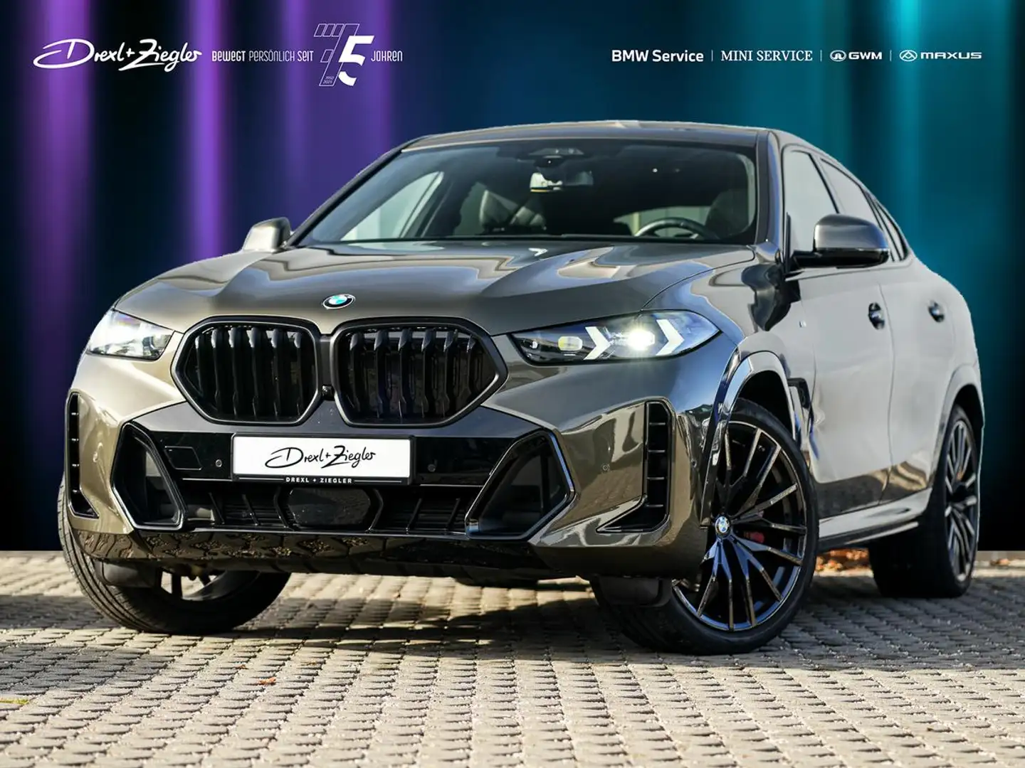 BMW X6 xDrive40d M-SportPRO 22 SKY 2-ALuft Massage Grau - 1