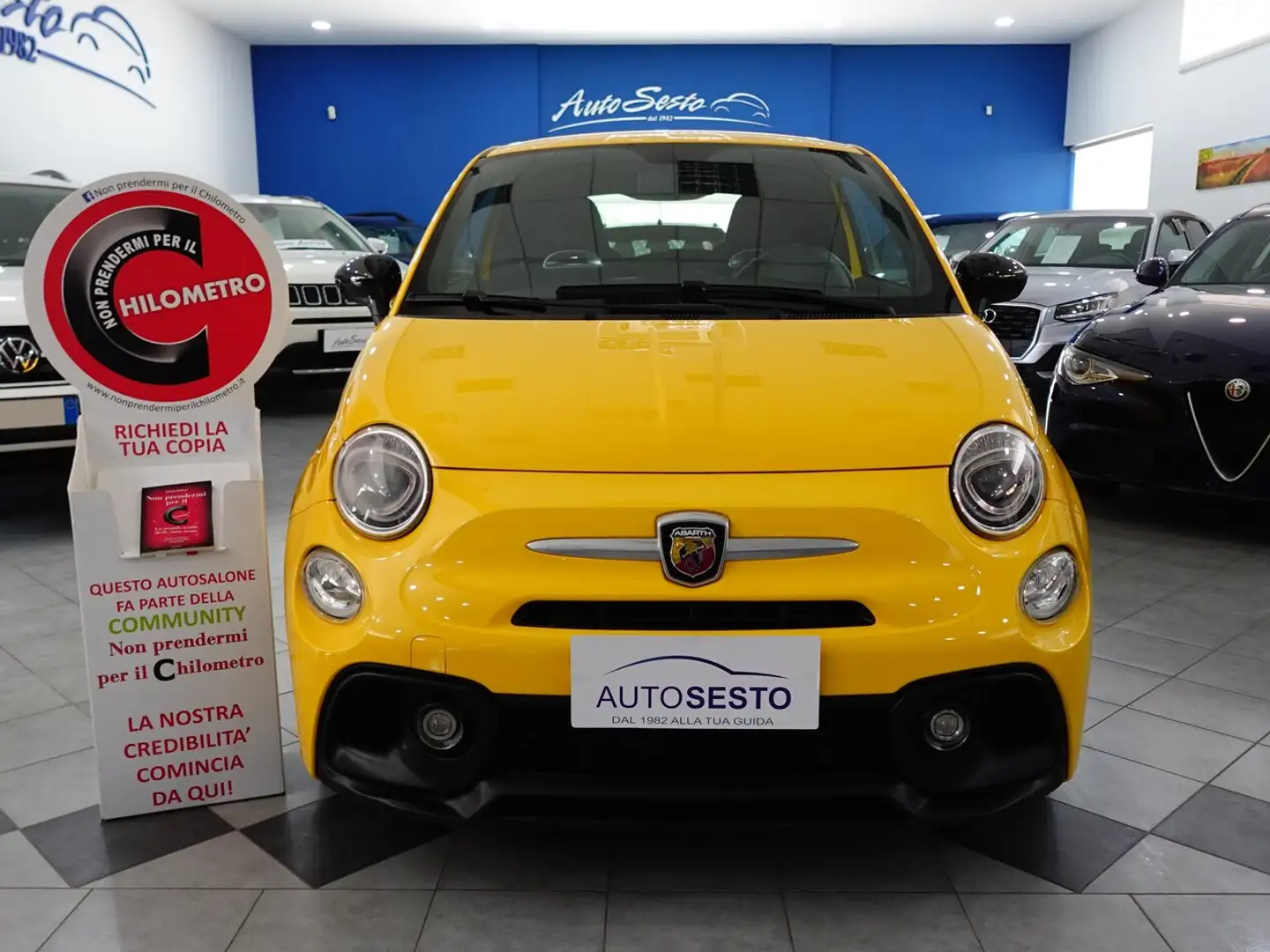 Abarth 595 1.4 T-JET 160 CV 595 PISTA Galben - 1