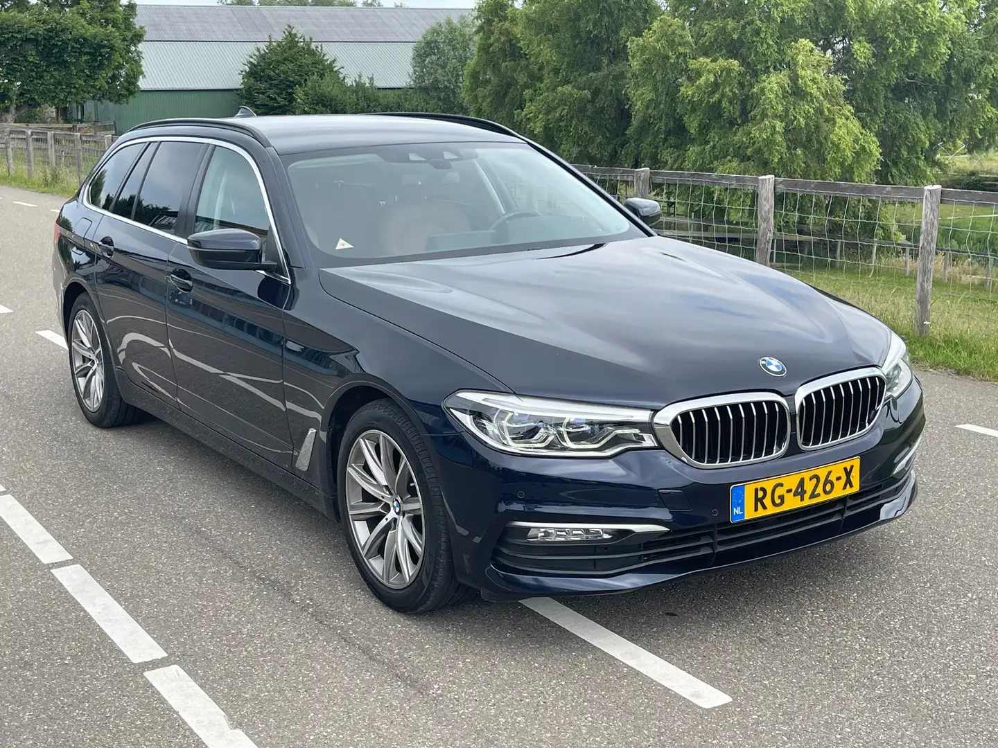 BMW 520 Bmw 5-Serie Touring (G31) 520i 184pk Aut. Blauw - 2
