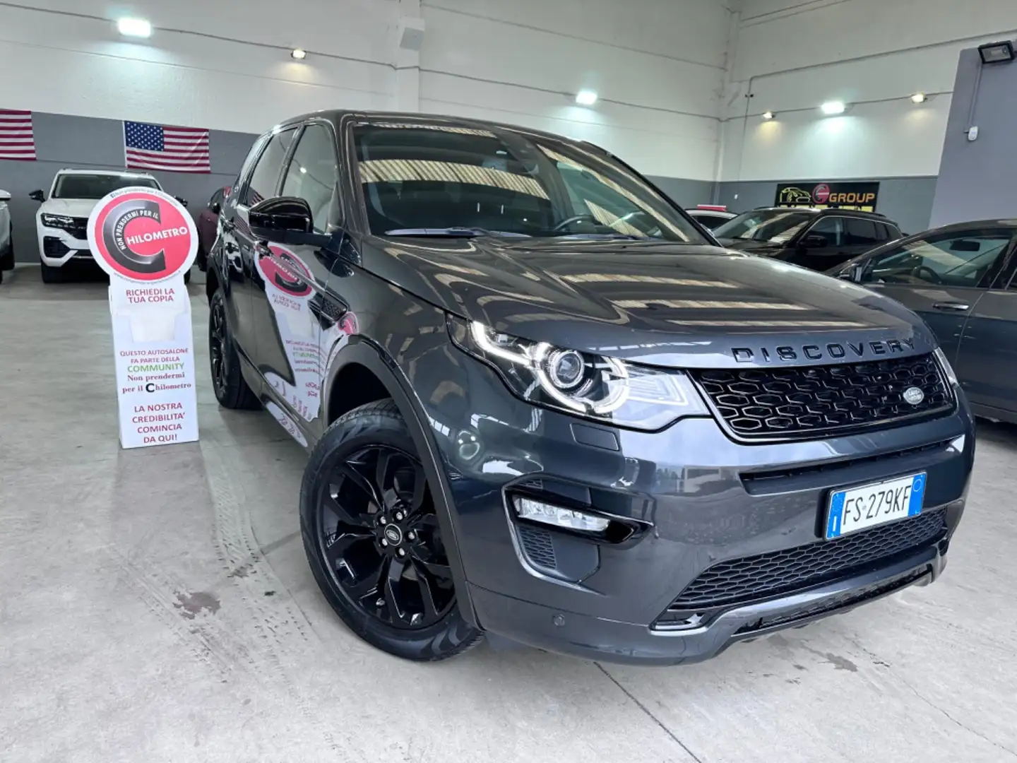 Land Rover Discovery Sport Discovery Sport 2.0 TD4 180 CV HSE Gris - 1