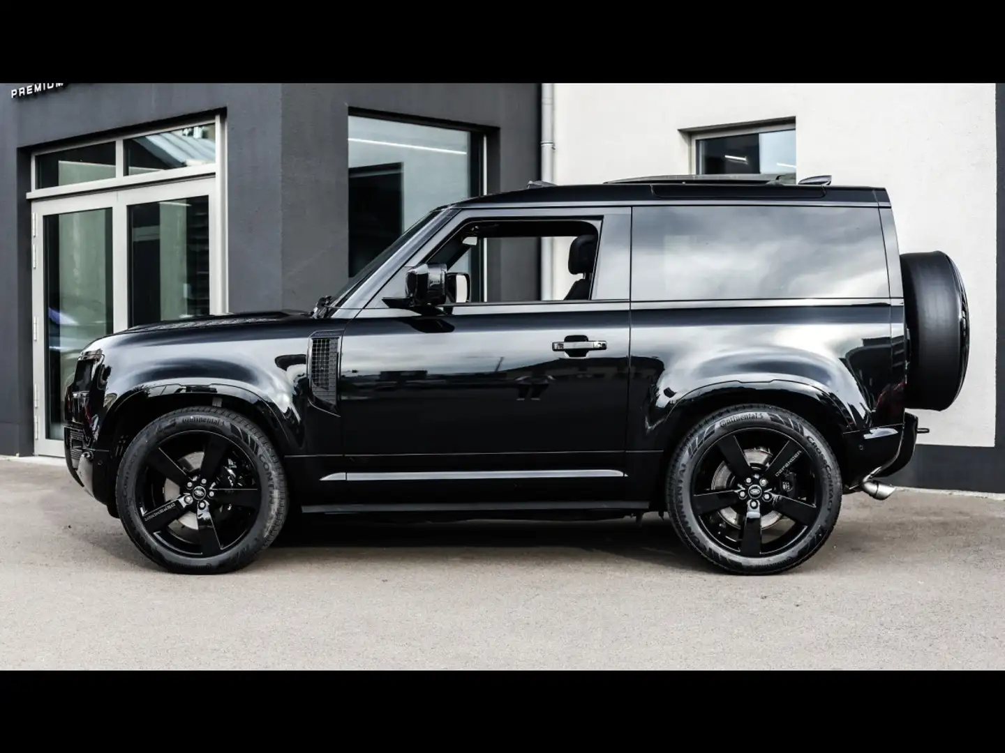 Land Rover Defender 90 P525 V8 EDITION°PACK EXTENDED BLACK°AHK°PANO Noir - 2