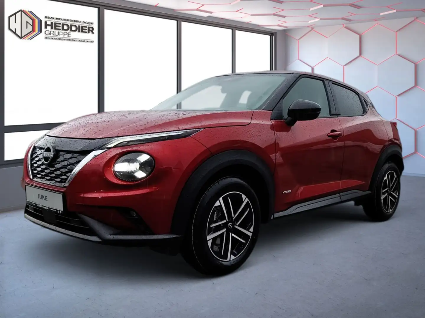 Nissan Juke Hybrid N-Connecta*NAVI*SHZ*LHZ*KAMERA Rojo - 1