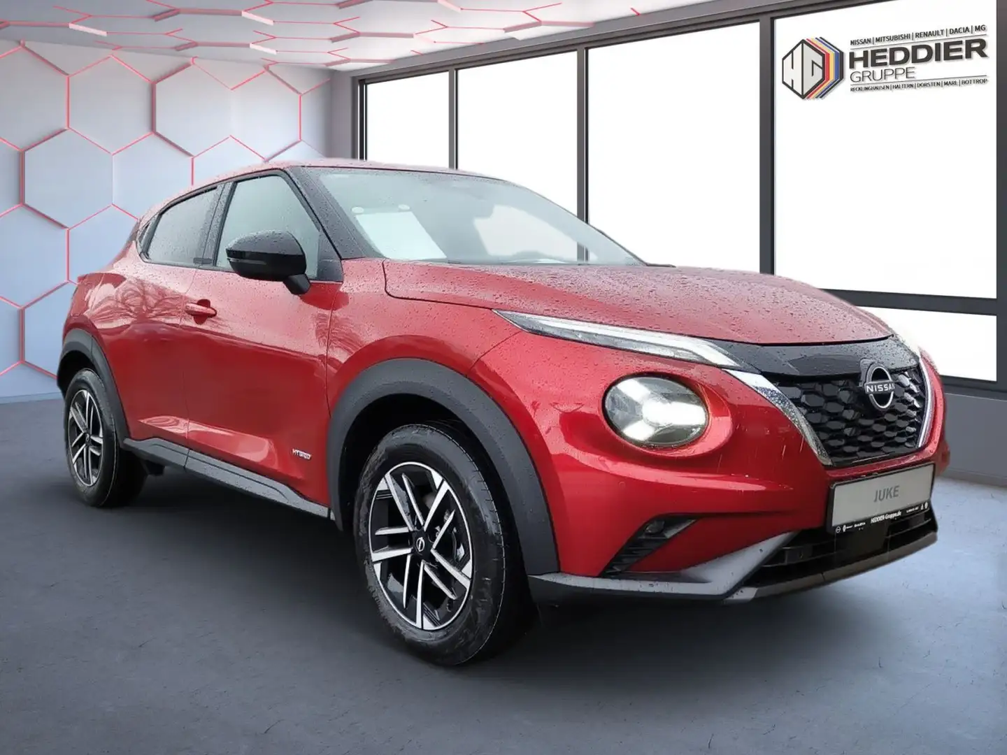 Nissan Juke Hybrid N-Connecta*NAVI*SHZ*LHZ*KAMERA Rojo - 2
