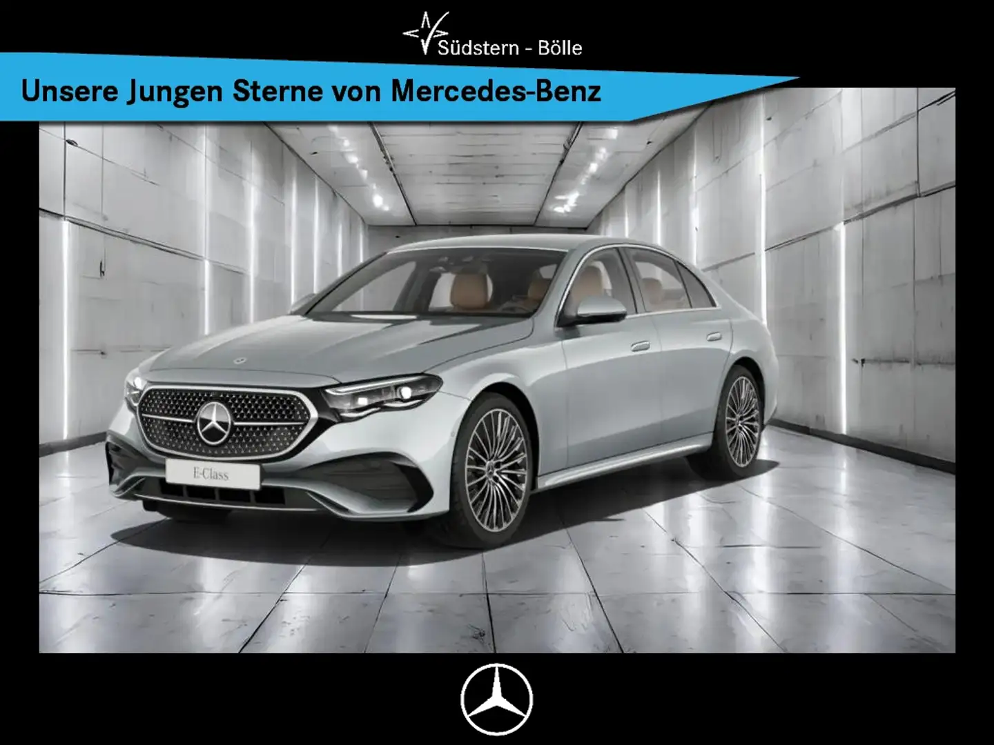 Mercedes-Benz E 450 4M AMG-PREM.+SUPERSCR.+HUD+HAL+AIRM.+DIG.L Argent - 1