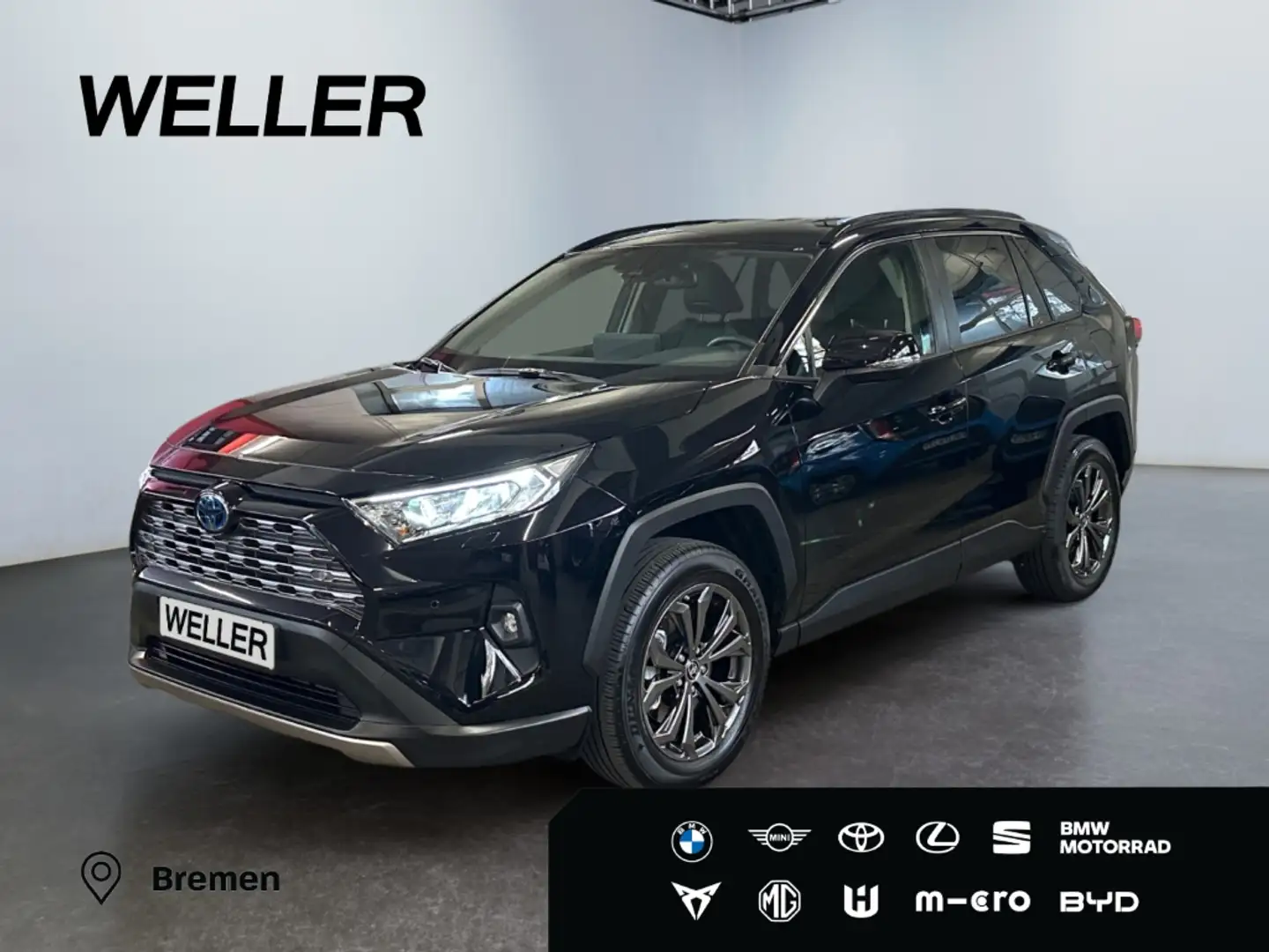 Toyota RAV 4 2.5 4x2 Hybrid Teamplayer *ACC*PDC*Navi* Schwarz - 1