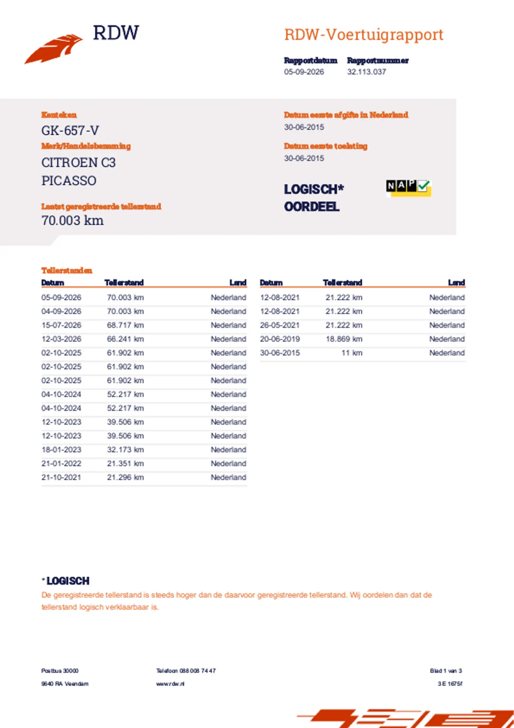 Citroen C3 Picasso 1.2 PureTech Tendance | CRUISE | AIRCO | NAP | APK — photo 30