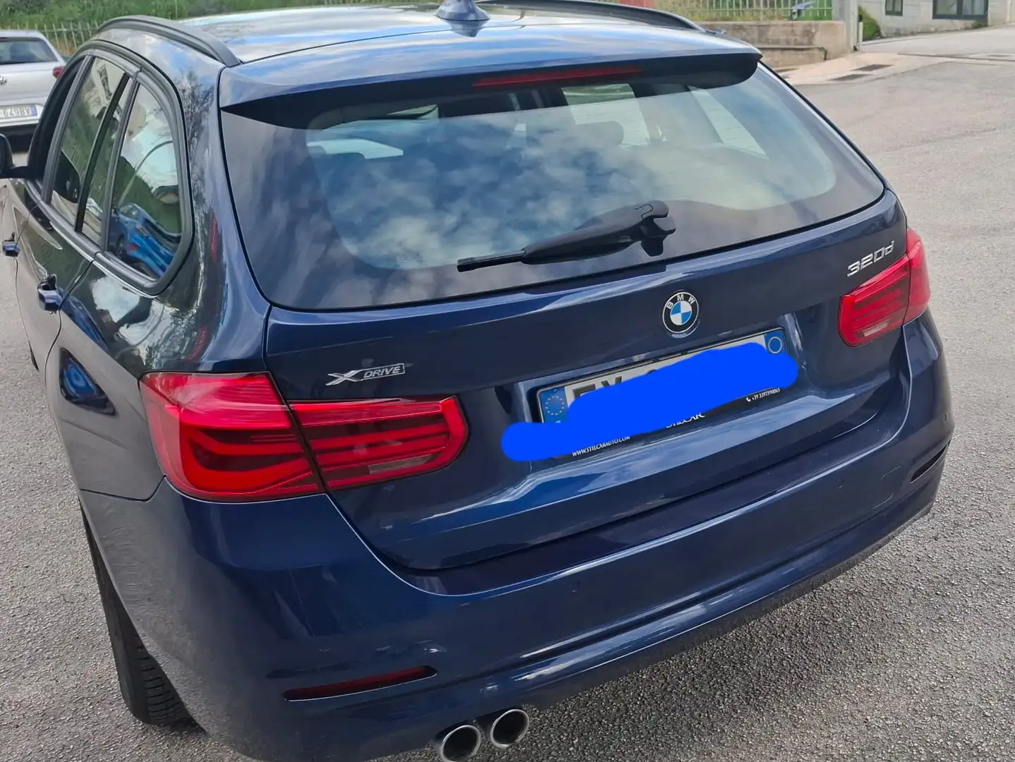 BMW 320 320 D AUTOMATICA X DRIVE Blau - 2