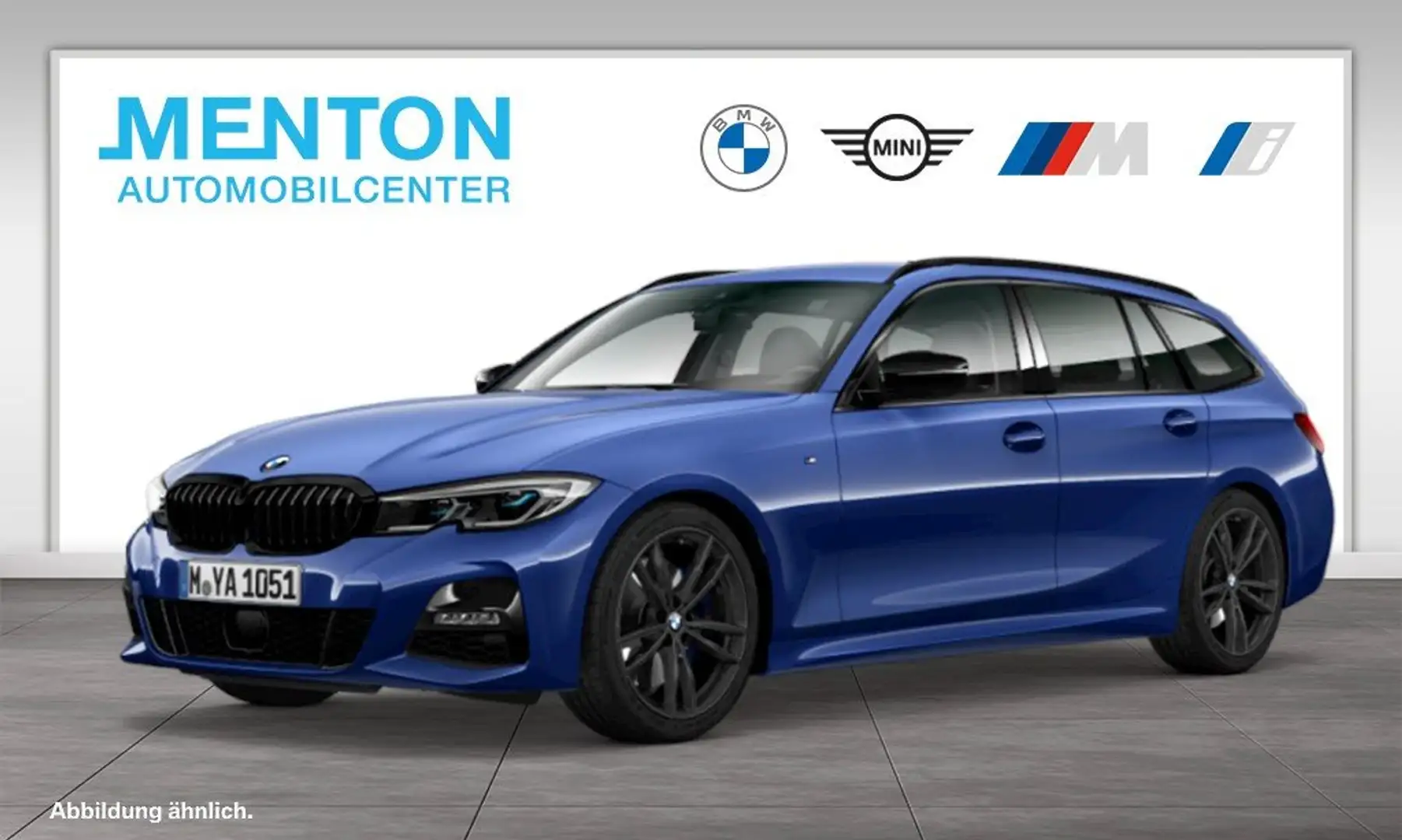 BMW 330 d A M Sport Head-Up HK HiFi DAB Komfortzg. Blau - 2