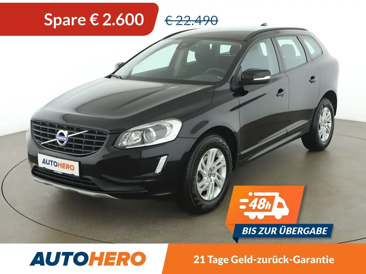 Volvo XC60 2.0 D3 Kinetic 2WD Nero - 1