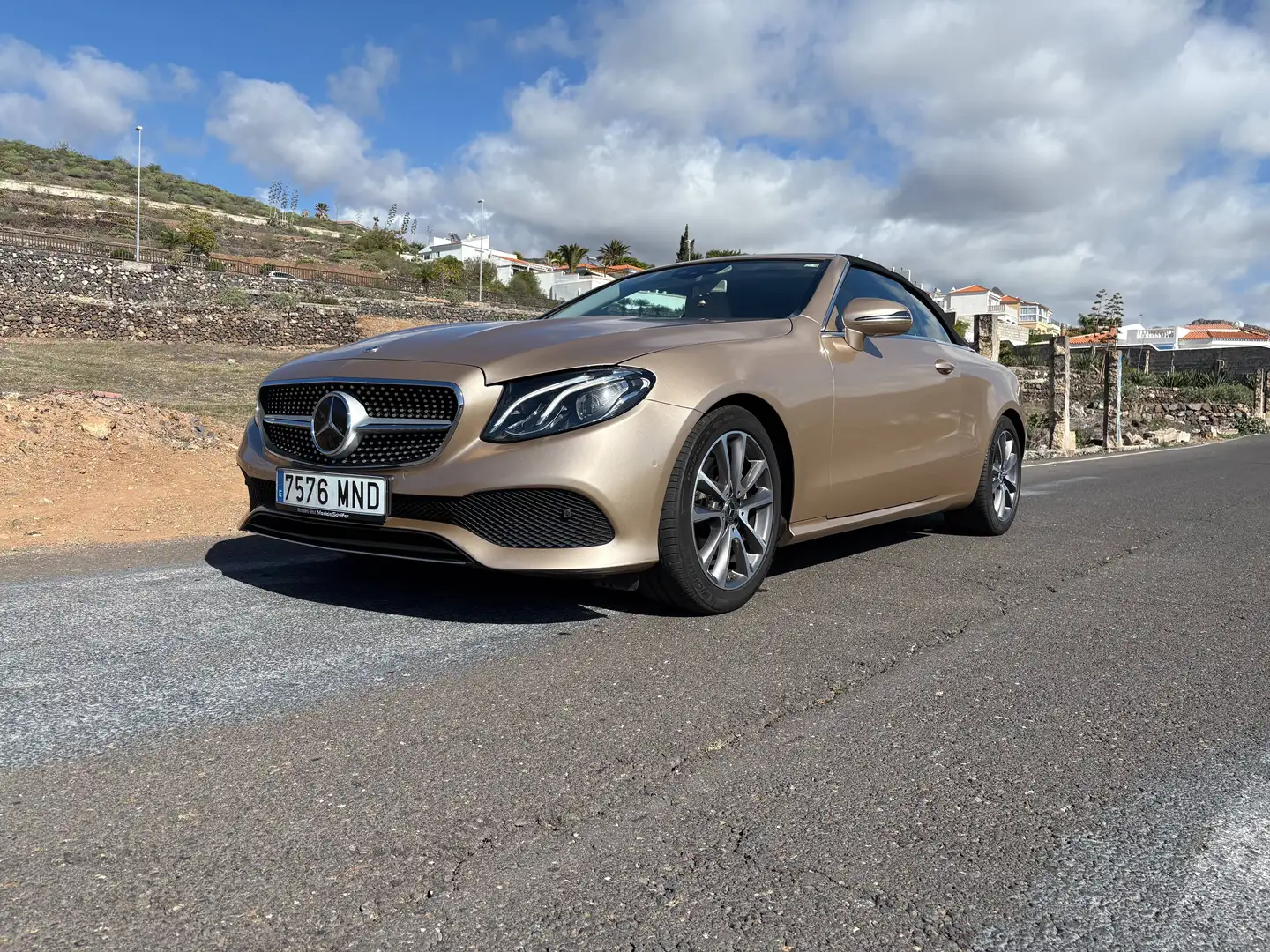Mercedes-Benz E 220 E Cabrio 220d 9G-Tronic Oro - 1