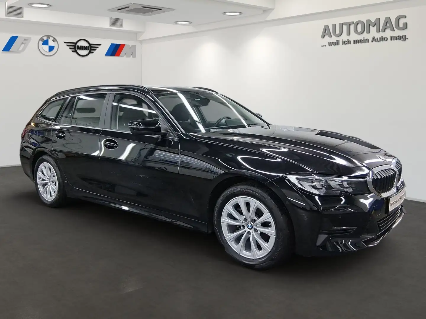 BMW 318 i Aut.*Live Cockpit Prof.*PDC*Alarm*HiFi*1. Hand* Zwart - 2