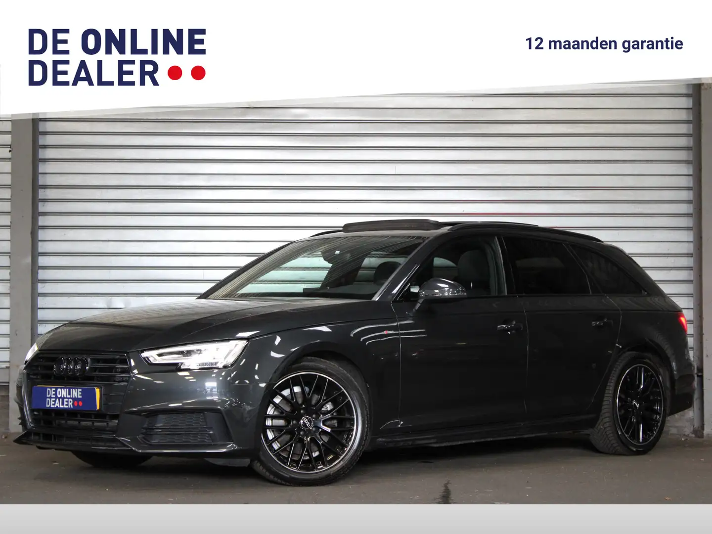 Audi A4 Avant 2.0 TFSI 190PK S line black edition |Pano|Ca Grijs - 1