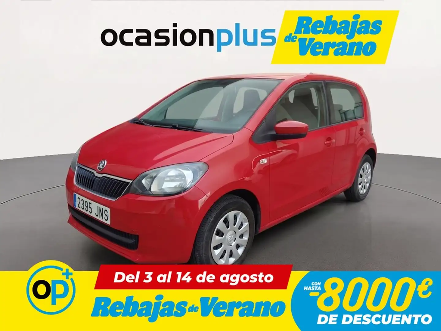 Skoda Citigo 1.0 MPI Ambition 44kW Rojo - 1