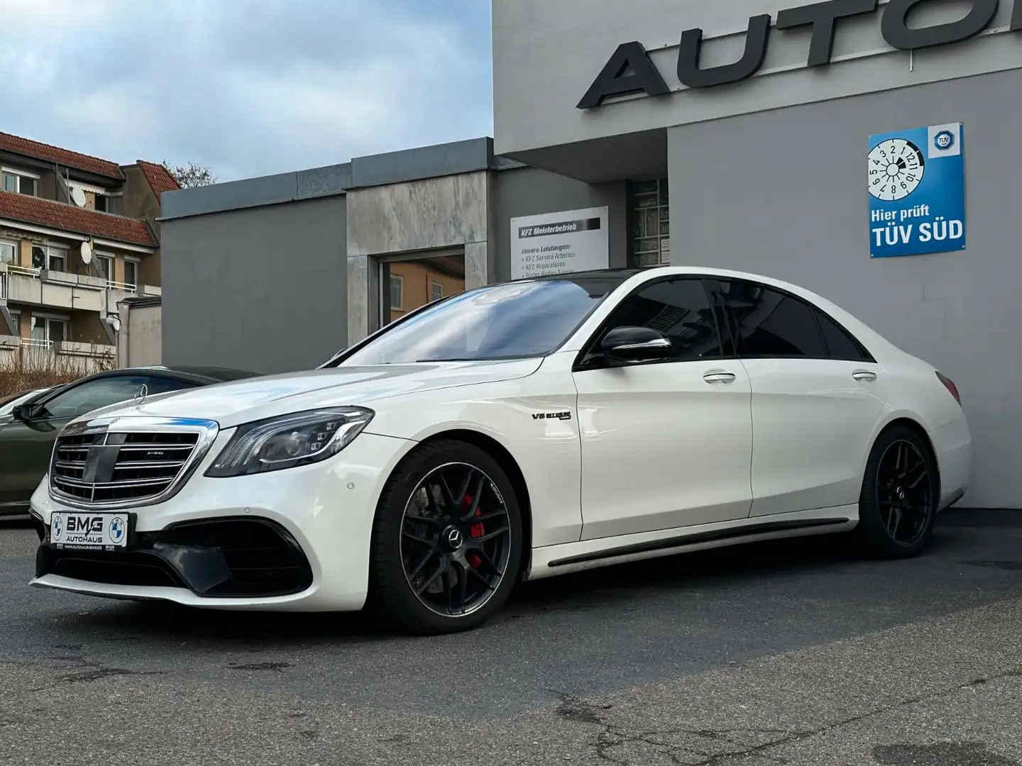 Mercedes-Benz S 63 AMG S63 AMG 4Matic+ LANG Fondent. Sitzbelü Distronic Blanco - 1