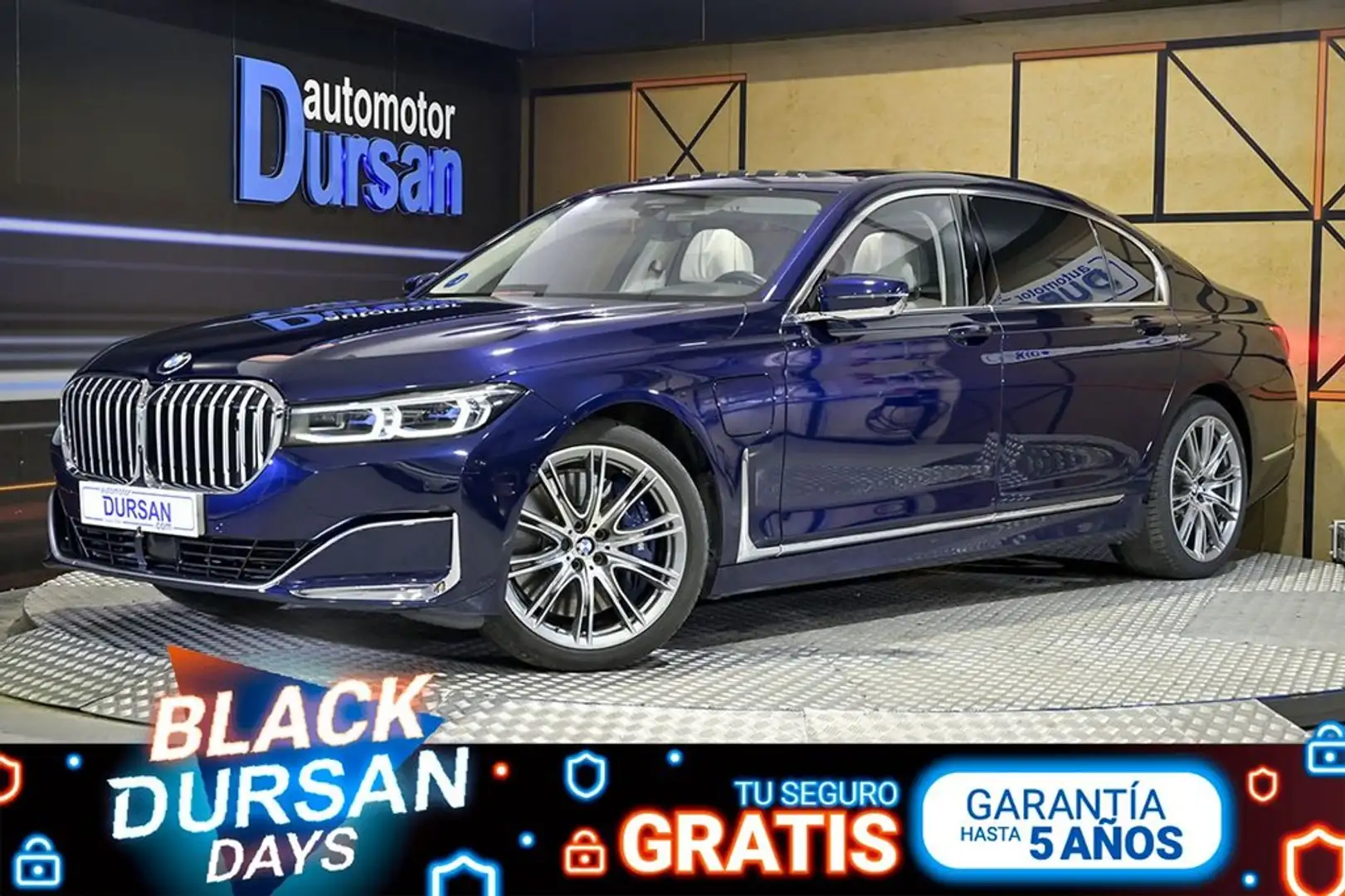 BMW 745 745Le xDrive Bleu - 1