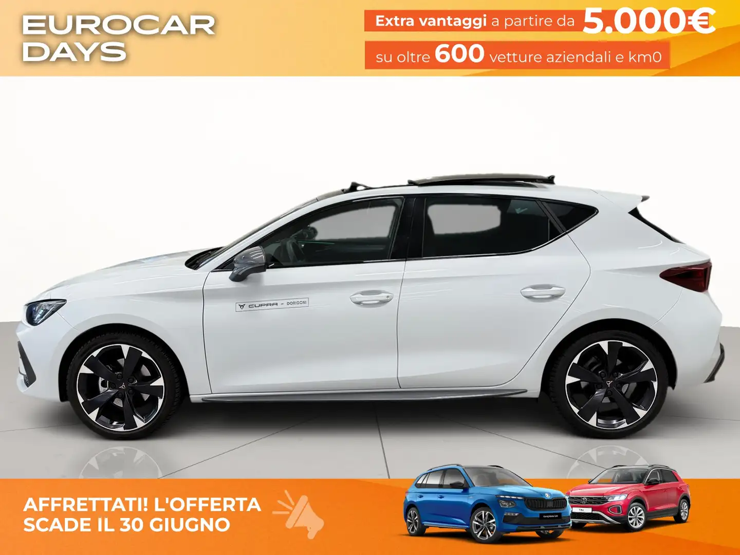 CUPRA Leon 2.0 tdi 150cv dsg Weiß - 2