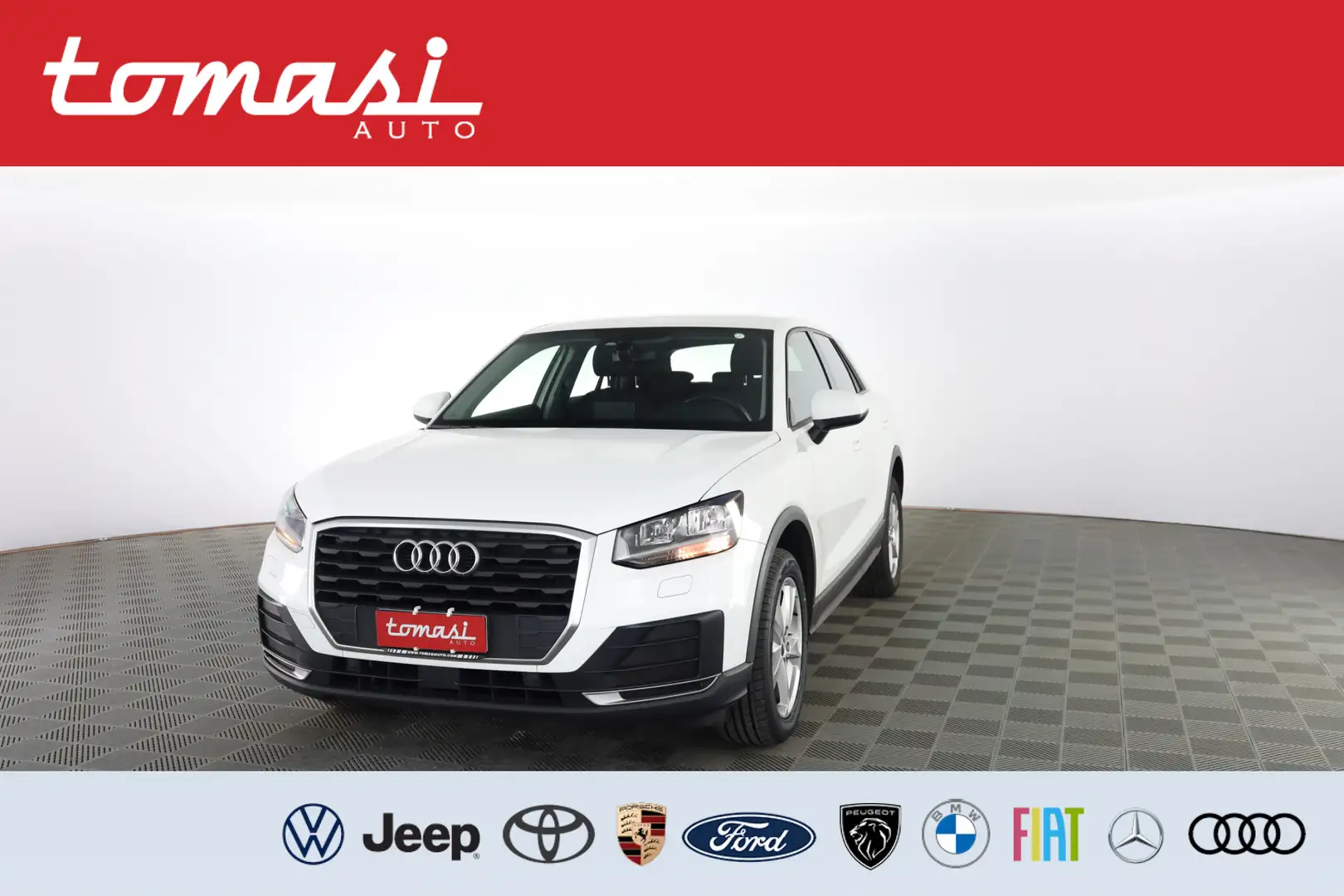 Audi Q2 30 TFSI S tronic Business CERCHI 17,NAV,PARCHEGGIO Bianco - 1