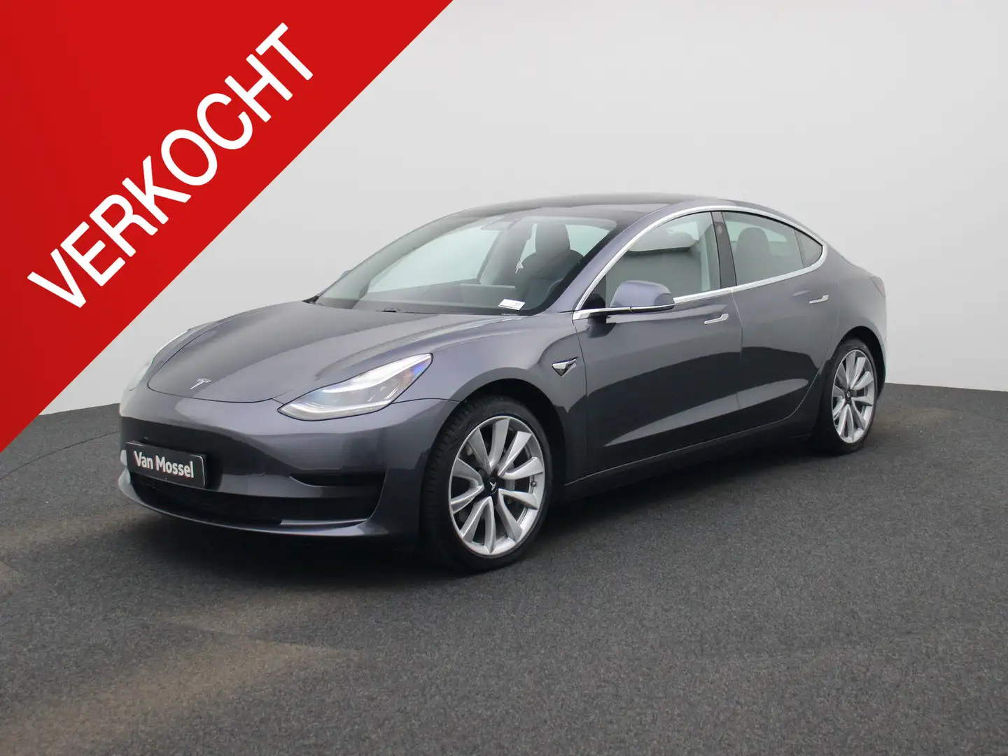 Tesla Model 3 Standard RWD Plus PANO Dak | LEDER | CAMERA Gris - 1
