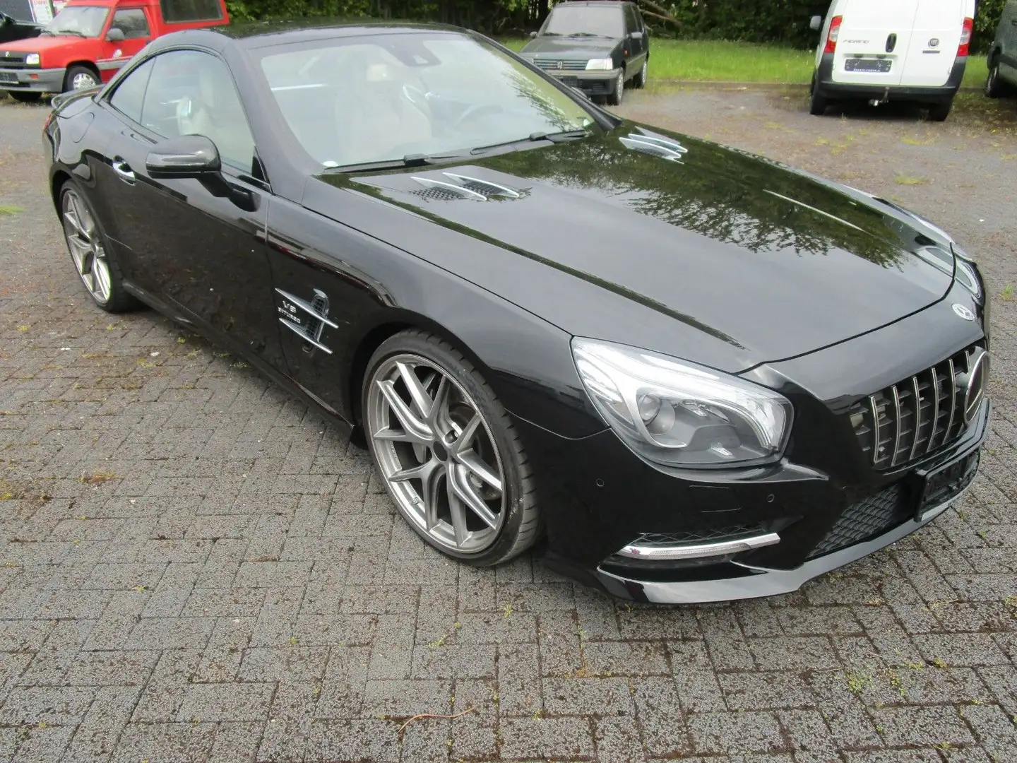 Mercedes-Benz SL 500 - Schawe SL63 Umbau deutsches Fahrzeug Schwarz - 1