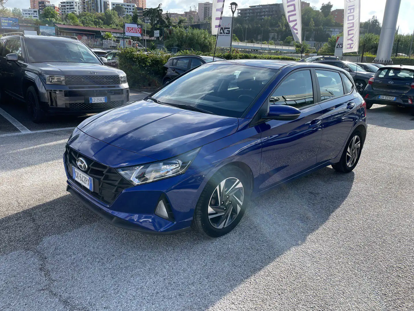 Hyundai i20 i20 1.2 MPI MT Connectline Azul - 1