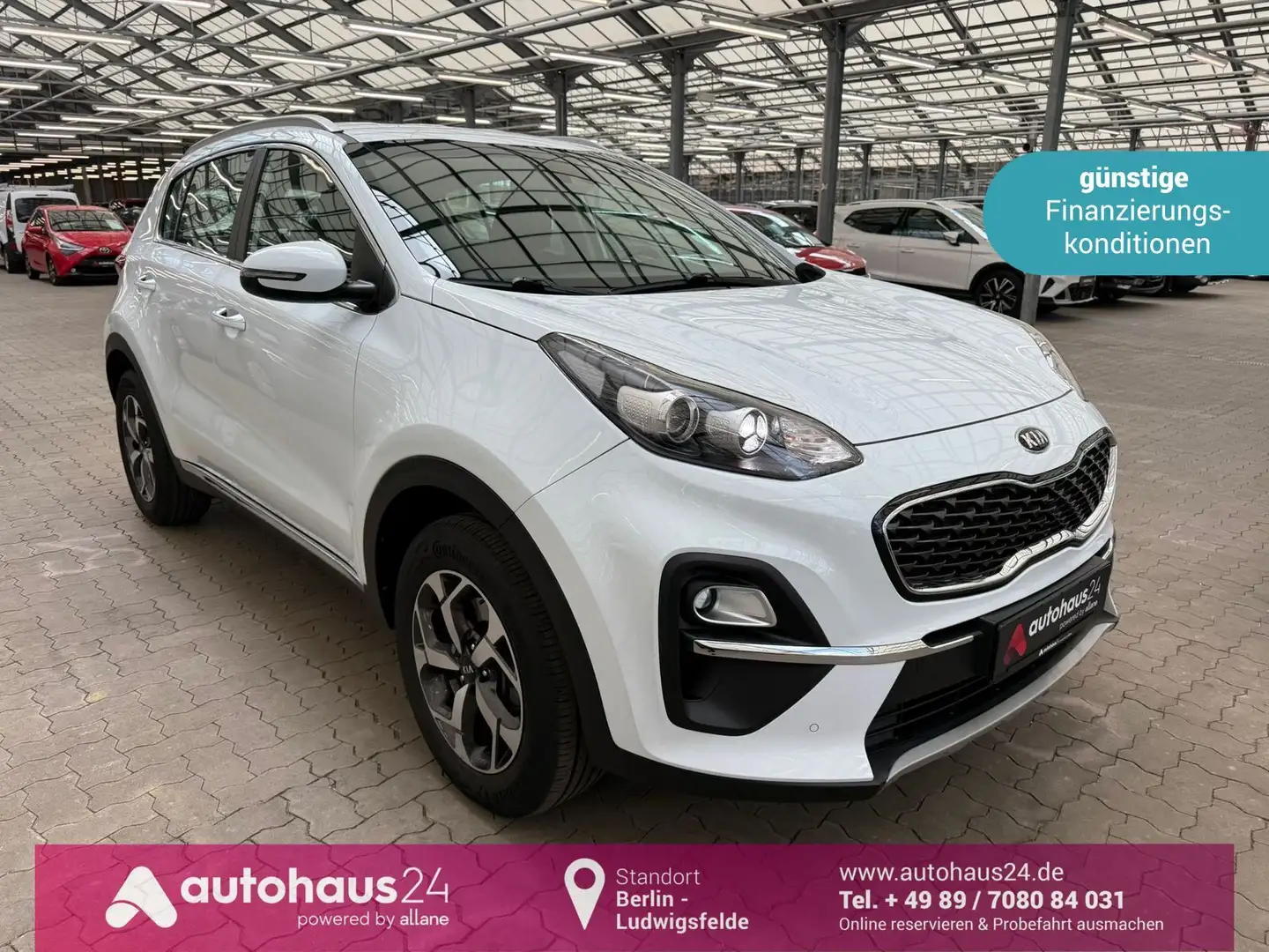 Kia Sportage 1.6 GDI Vision CarPlay|Kamera|Sitzhzg Weiß - 1