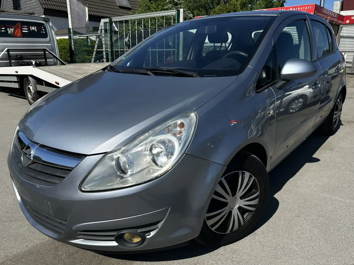 Opel Corsa D TÜV NEU 06/27 5-Türer inkl.1jG Gris - 1
