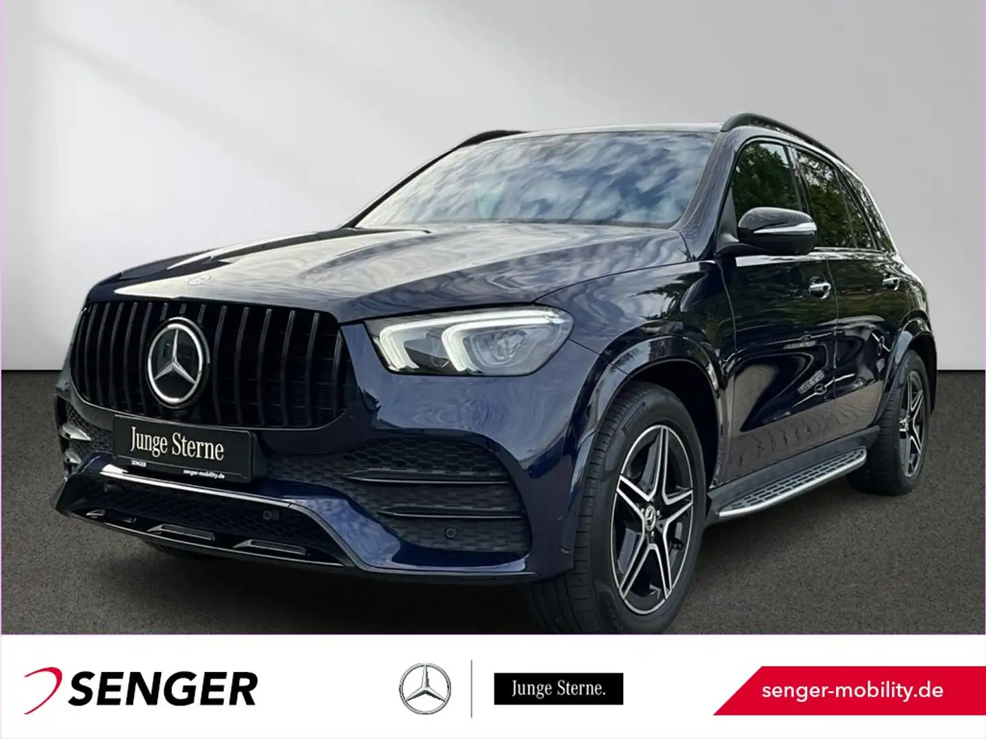 Mercedes-Benz GLE 400 d 4M AMG Panorama Burmester AHK Standhzg Bleu - 1