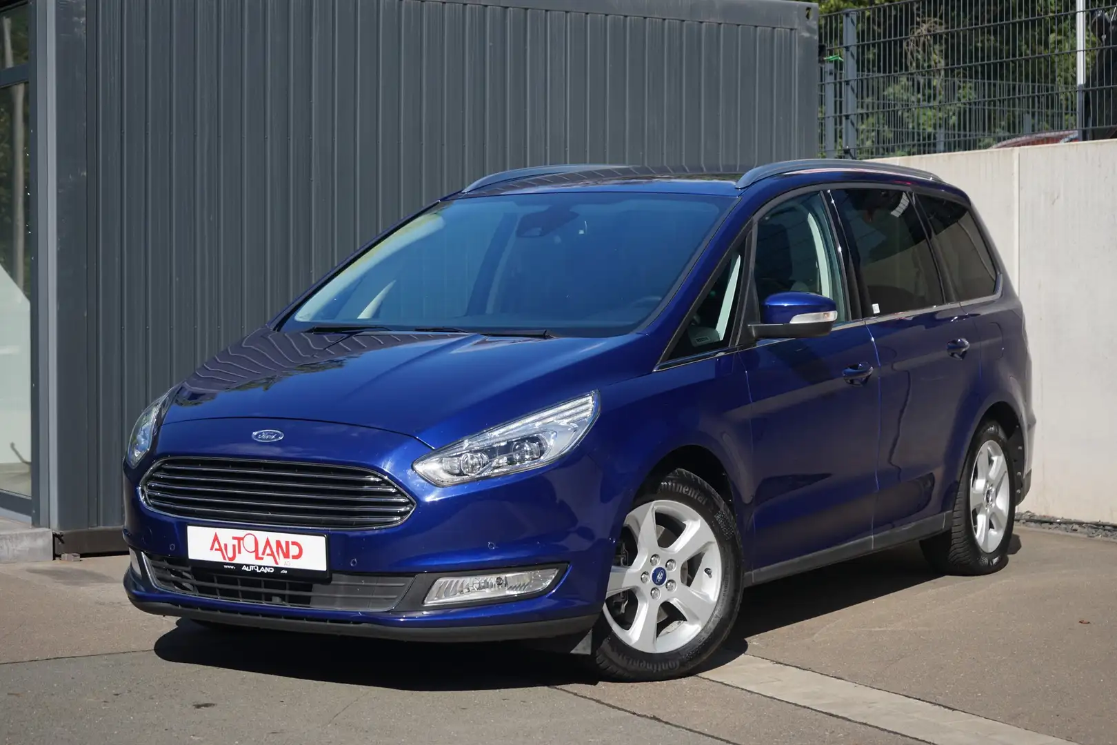 Ford Galaxy 2.0 TDCi Titanium LED Navi ACC AHK Kamera Blau - 2