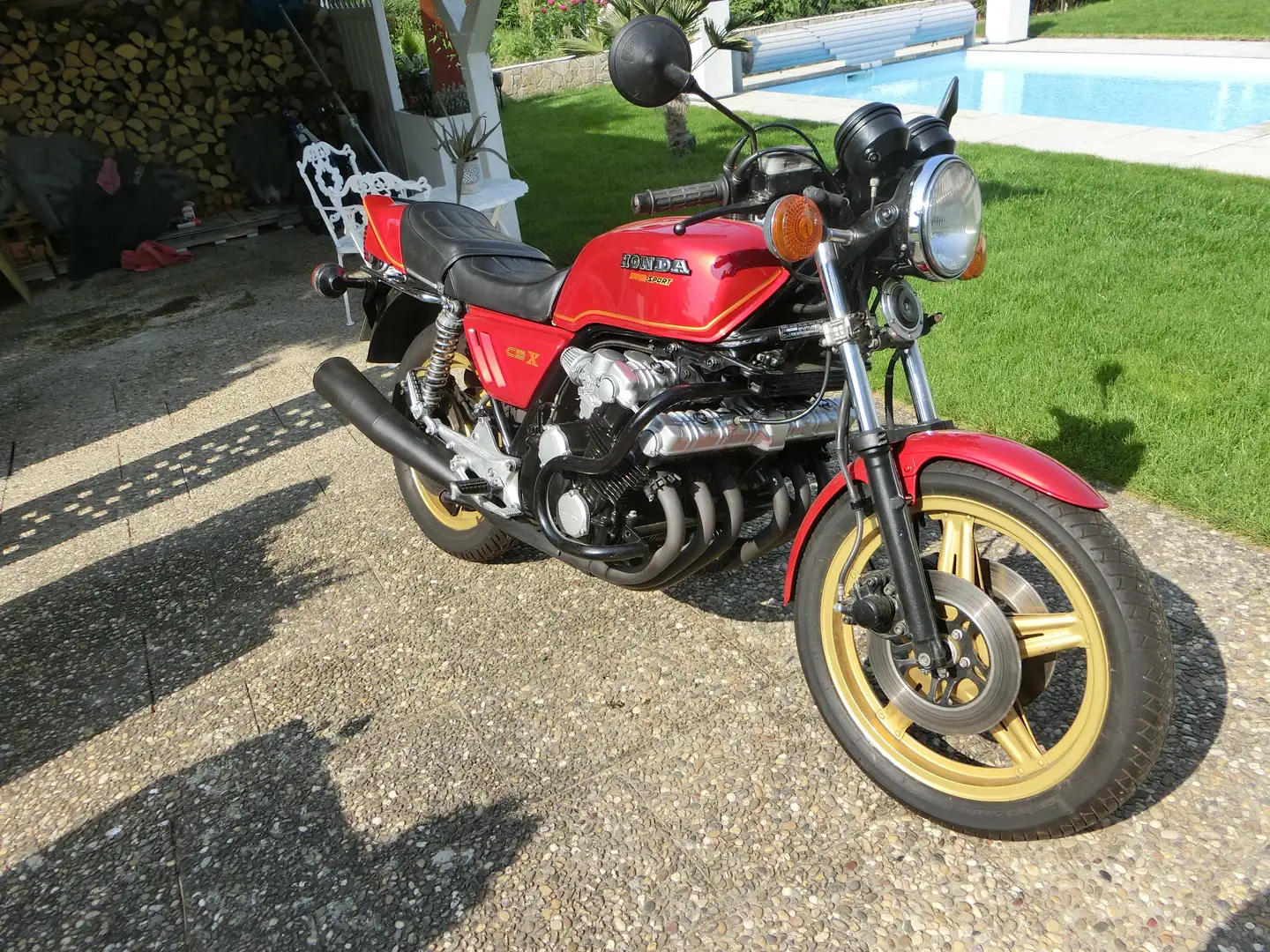 Honda CBX 1000 Red - 1