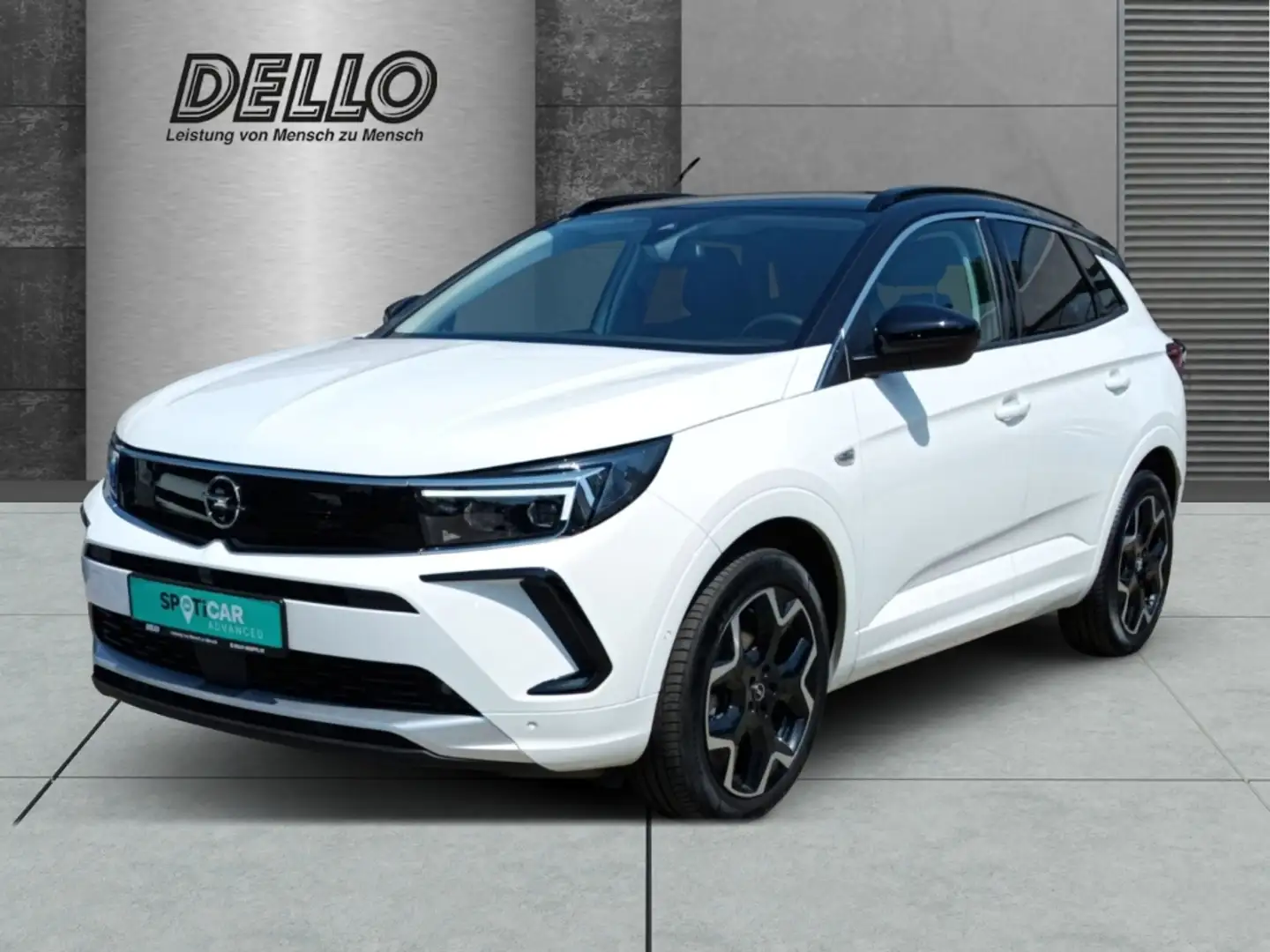 Opel Grandland 1.5 GS Line D EU6e AHK-abnehmbar Navi LED El. Heck Bianco - 1
