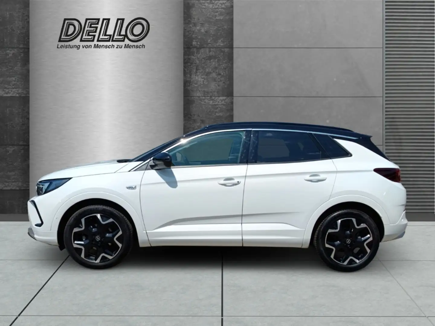 Opel Grandland 1.5 GS Line D EU6e AHK-abnehmbar Navi LED El. Heck Bianco - 2