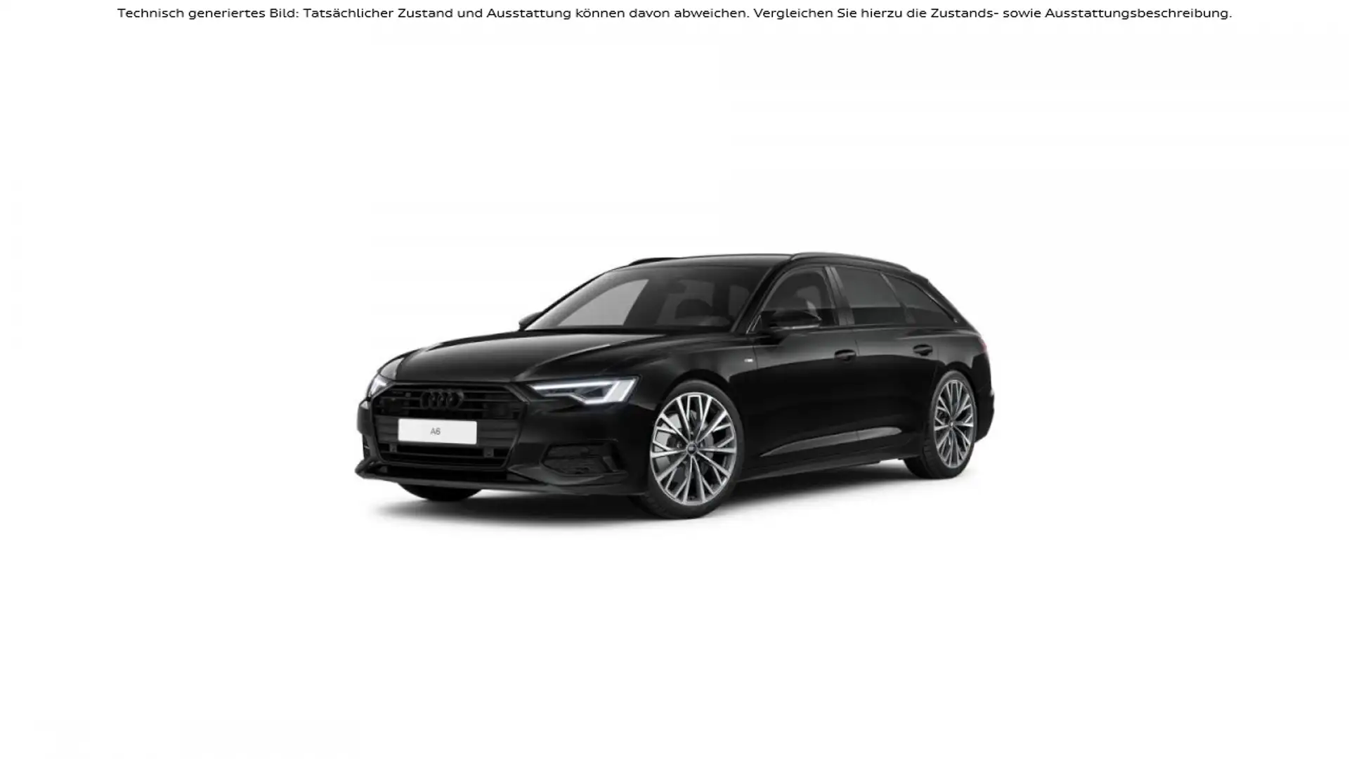 Audi A6 Avant 50 TDI quattro MLED S line Sportp. RKamera Schwarz - 2