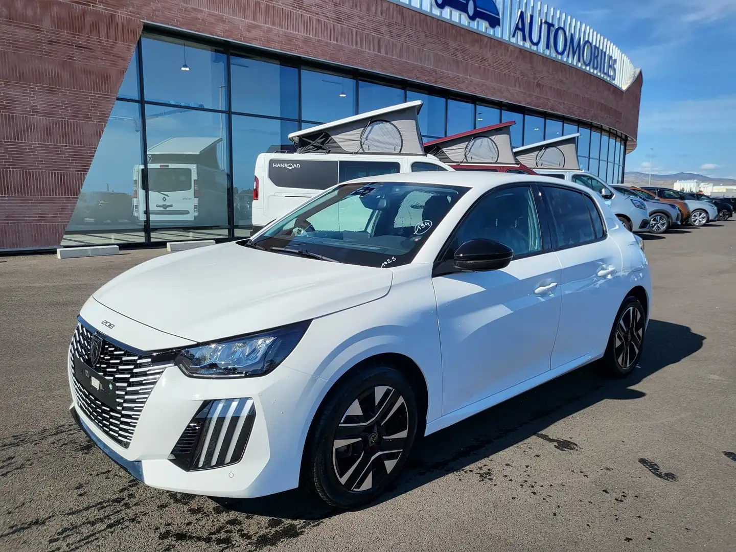 Peugeot 208 1.2 PURETECH 100CH S\u0026S ALLURE Blanc - 1
