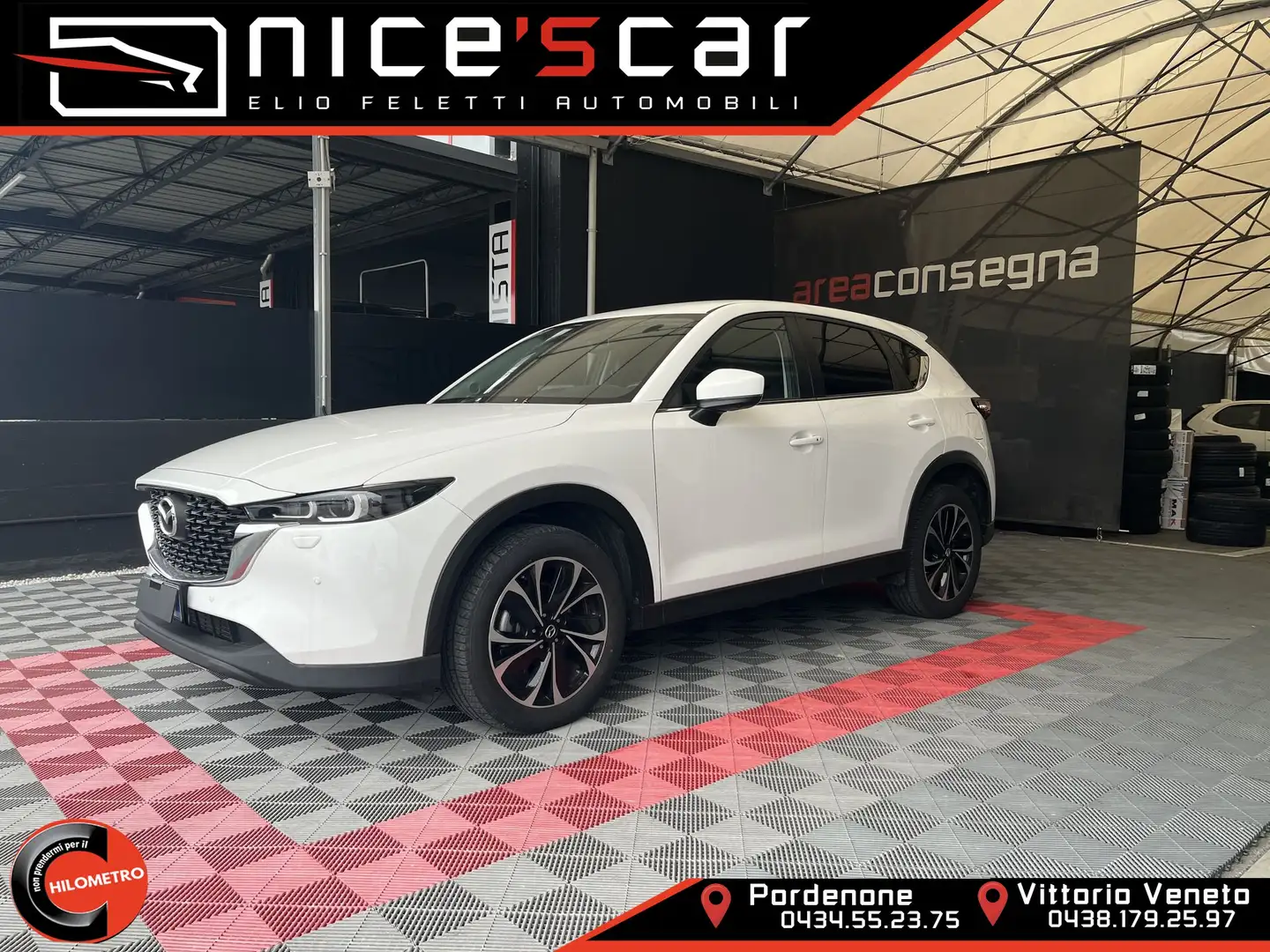 Mazda CX-5 CX-5 2.2L Skyactiv-D 150 CV 2WD Signature Bianco - 1