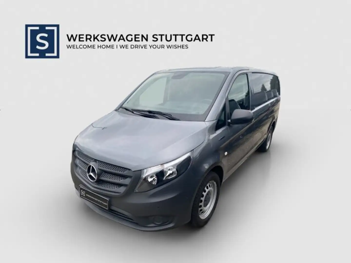 Mercedes-Benz eVito 111 Kasten L SELENITGRAU MET KLIMA HECKTÜR Grau - 2