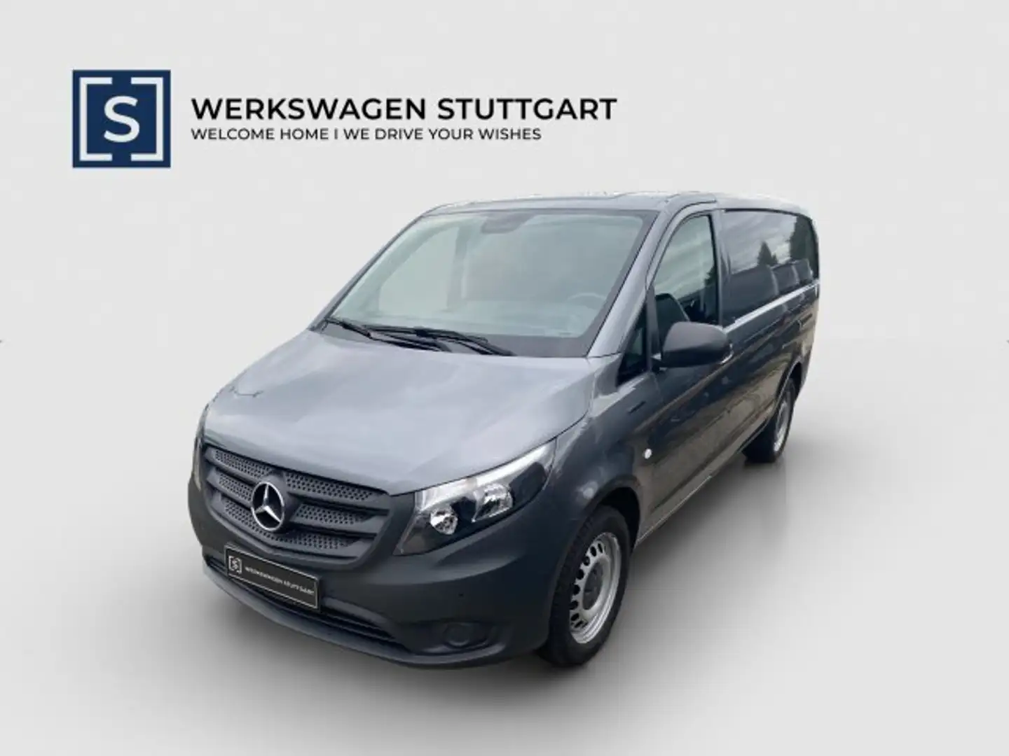 Mercedes-Benz eVito 111 Kasten L SELENITGRAU MET KLIMA HECKTÜR Grau - 1
