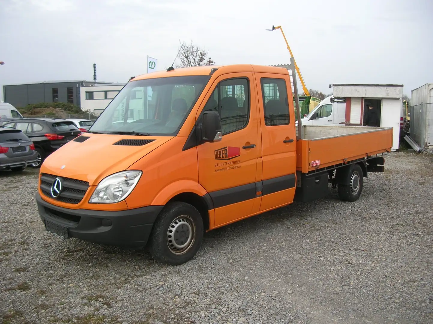 Mercedes-Benz Sprinter 310/311/313/314/316 CDI Doka Pritsche-AHK Orange - 1