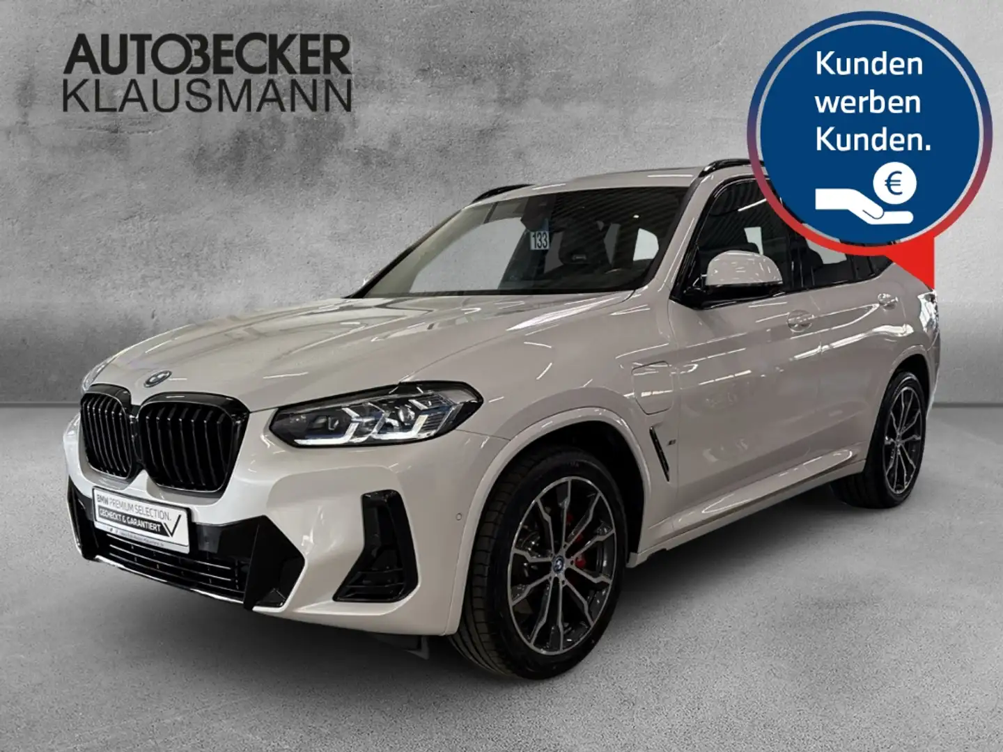 BMW X3 xDrive 30e M SPORT LC PROF NAVI LED LASER KAMERA Weiß - 1